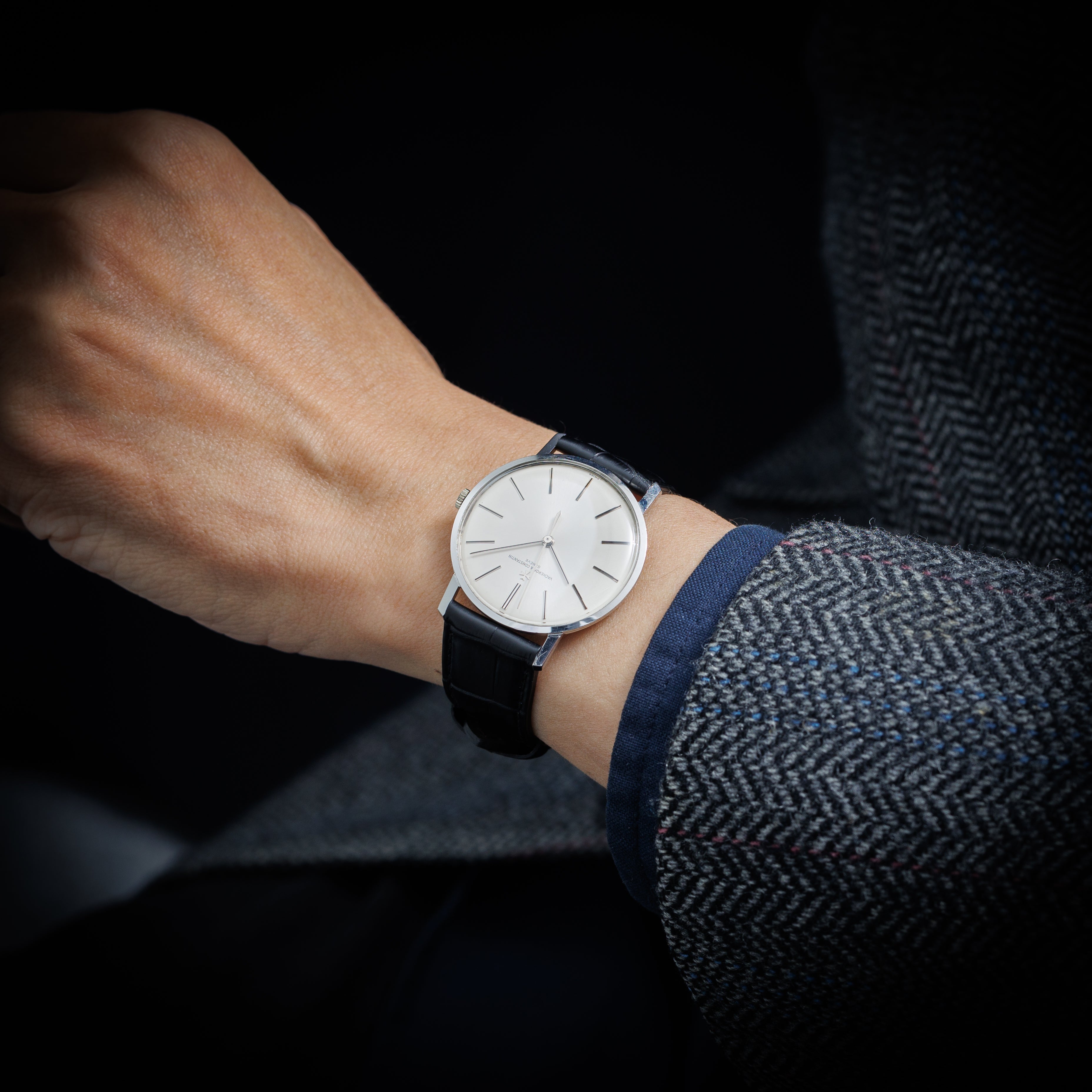 ヴァシュロン・コンスタンタン ラウンドケース 1970年代製 Ref.6563 裏スケルトン オリジナル裏蓋付き