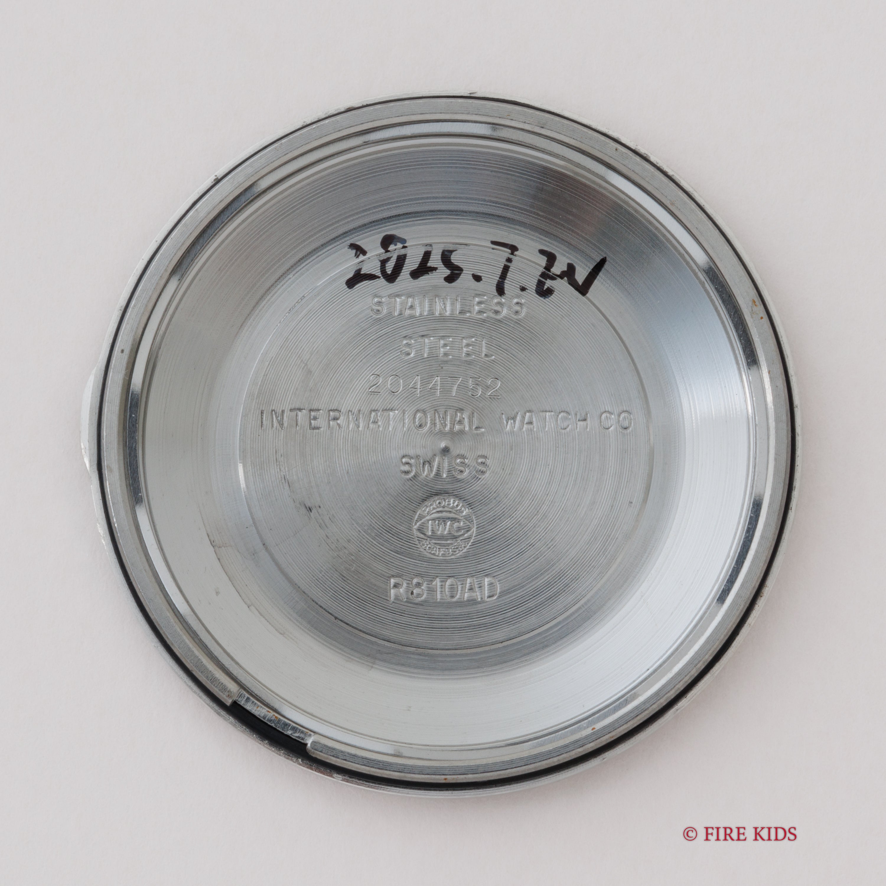 IWC ラウンドケース オートマチック 1970年製 Ref.R810AD ダークグレーダイヤル