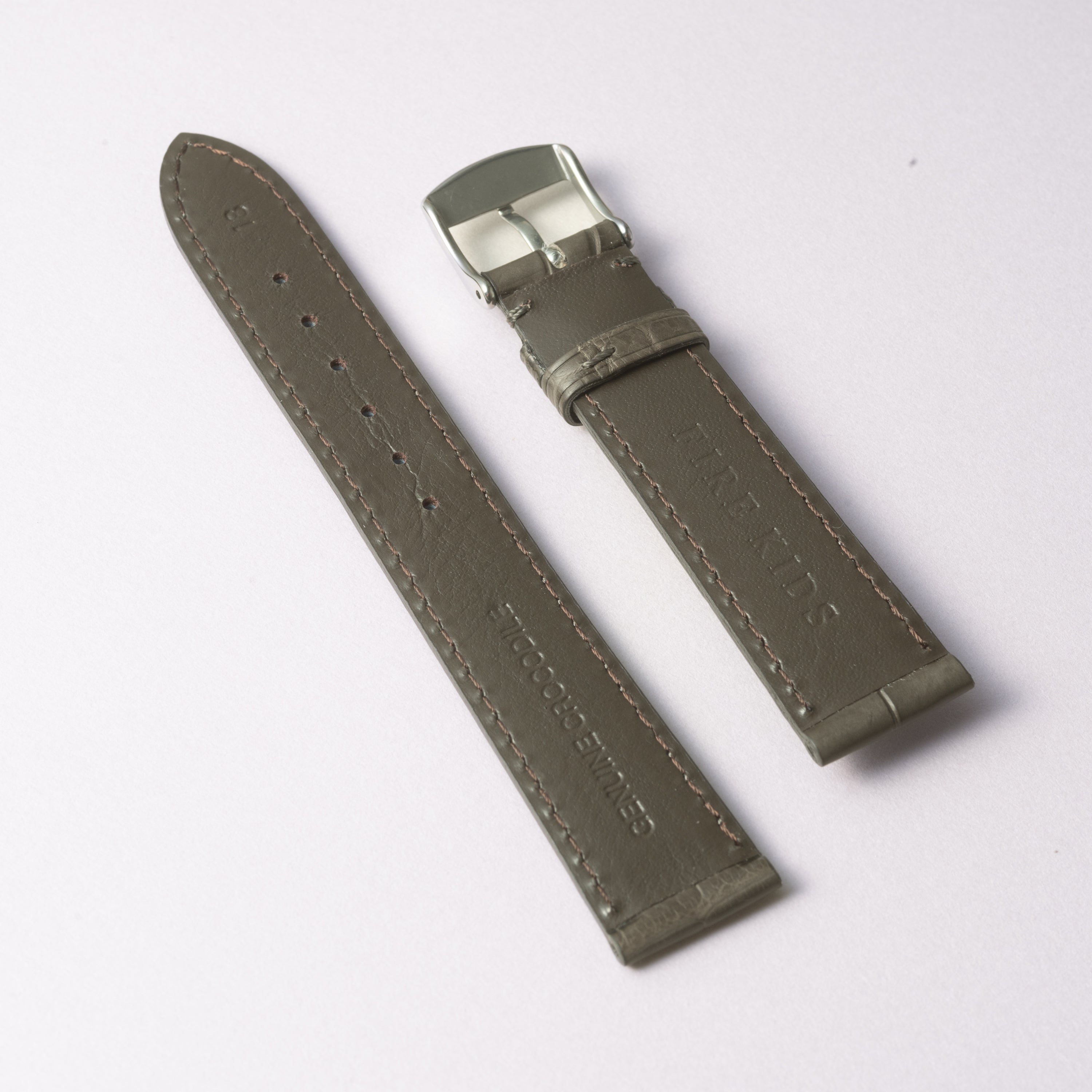 ファイアーキッズオリジナル革ベルト クロコダイル