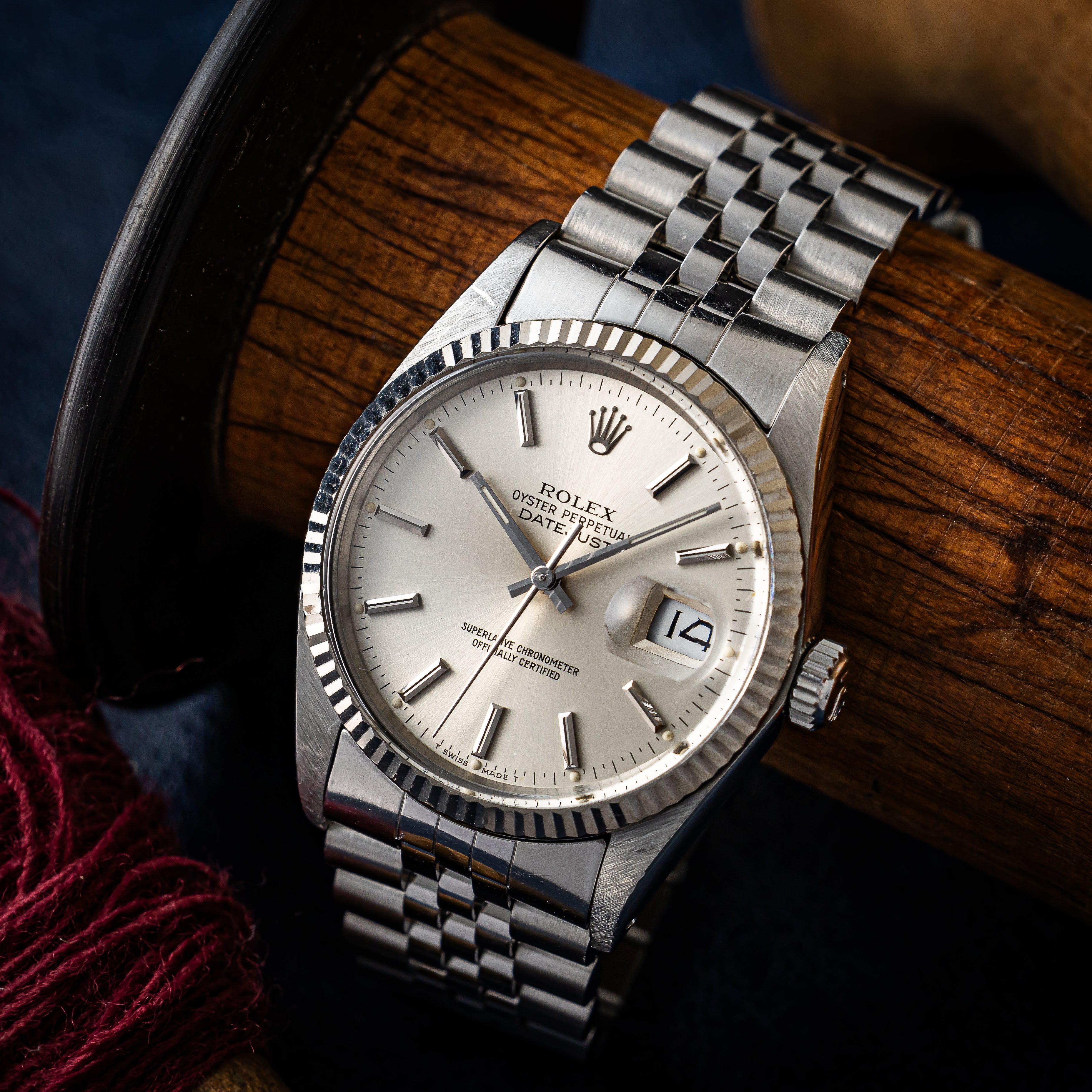 ロレックス デイトジャスト 1987年~1988年製 Ref.16014 シルバーダイヤル