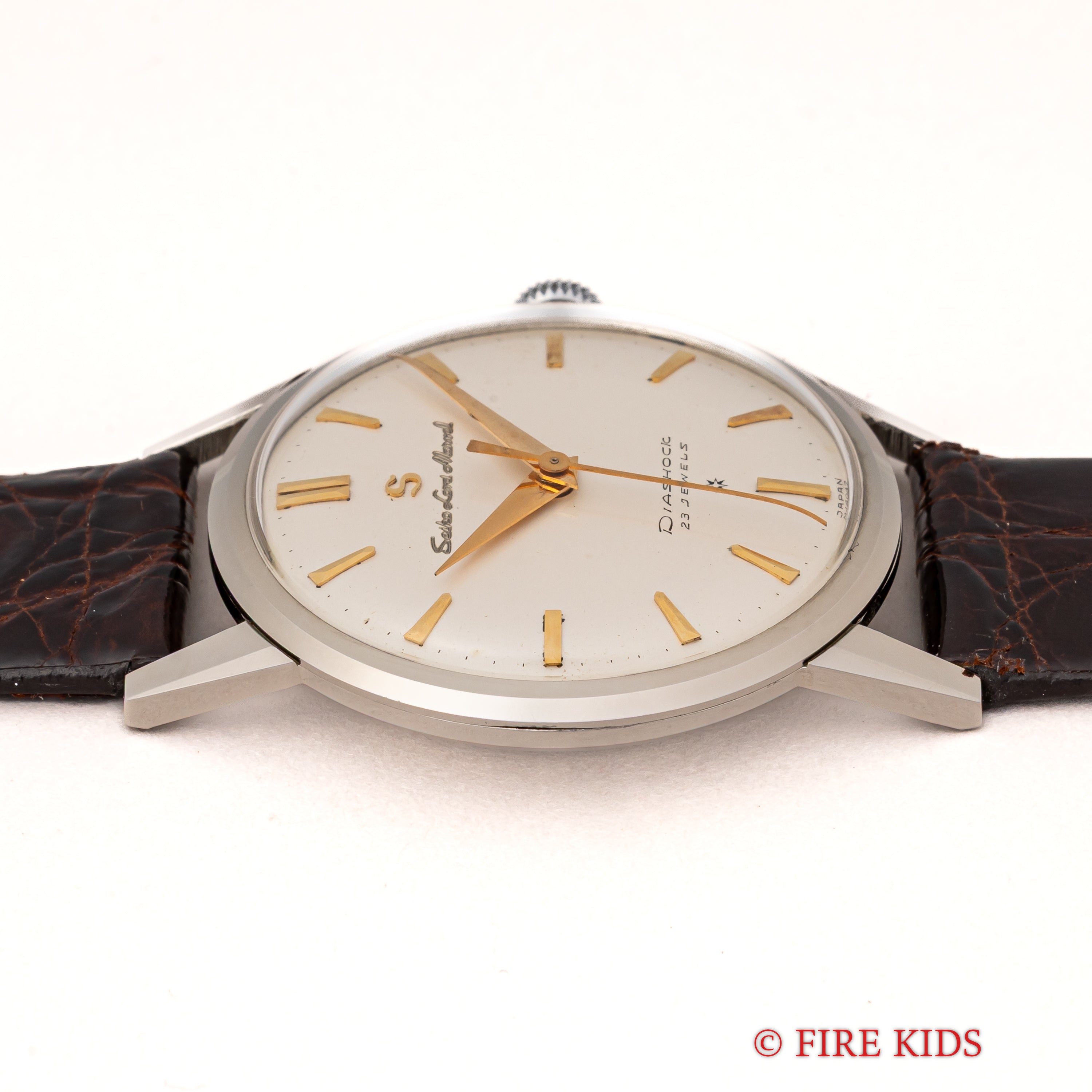 セイコー ロードマーベル初期型 1959年製 手巻き S蛇 彫SD文字盤 Ref.14056 純正尾錠付き