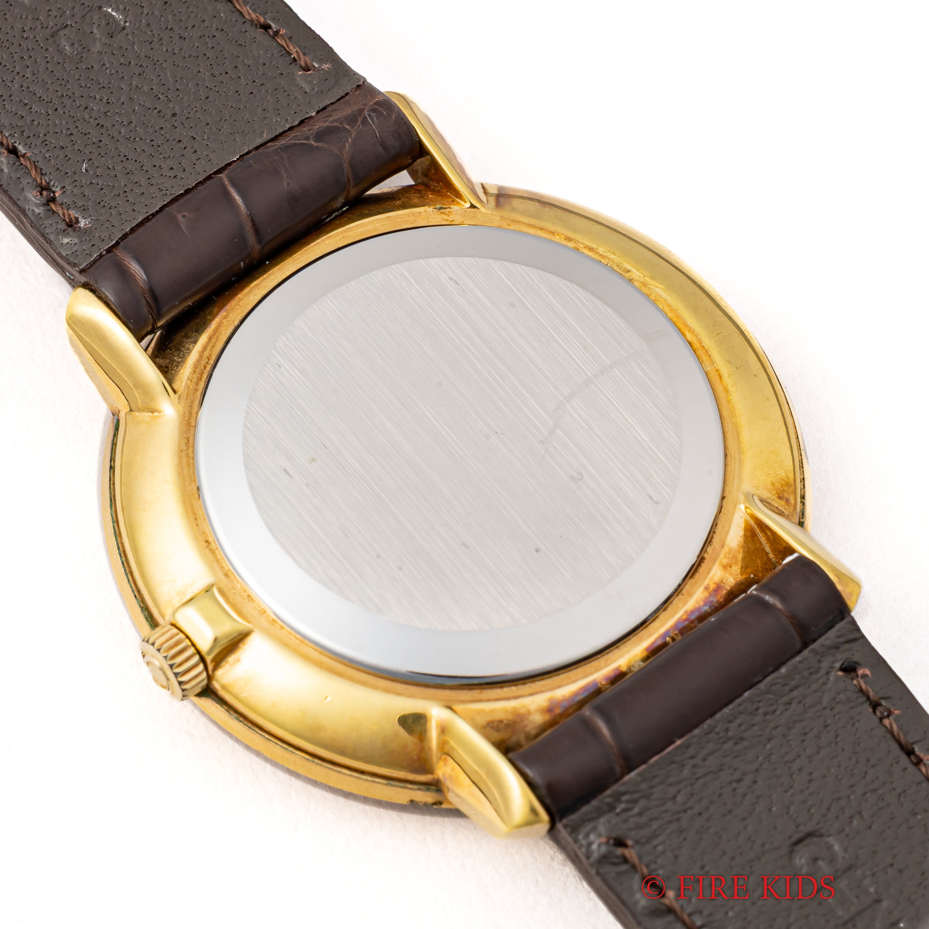 オメガ デ・ヴィル ローマンダイヤル 金張りラウンドケース 1969年製 Ref.111.077