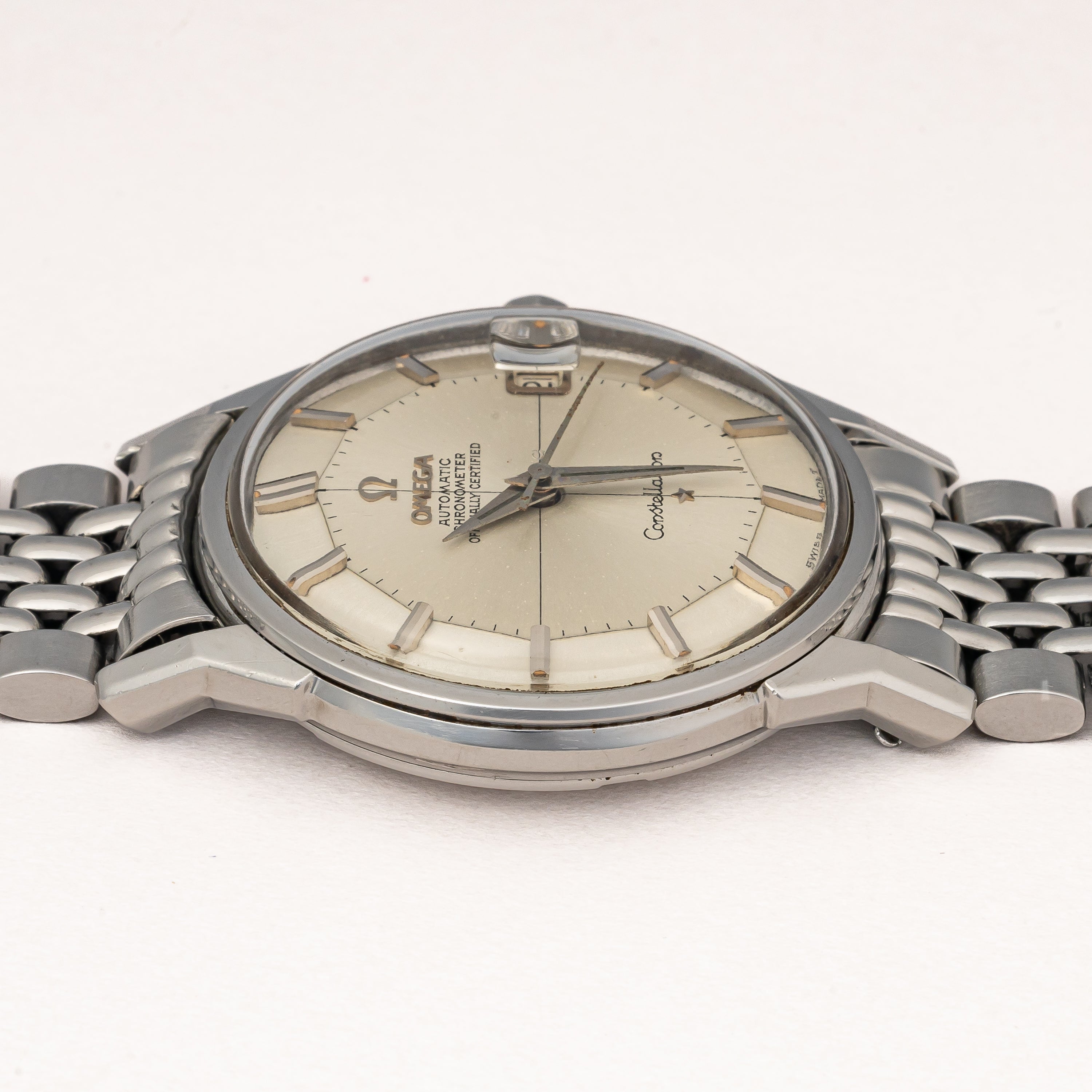 オメガ コンステレーション 12角 1966年製 Ref.168.005 箱、ギャラ付き クロノメーター自動巻き