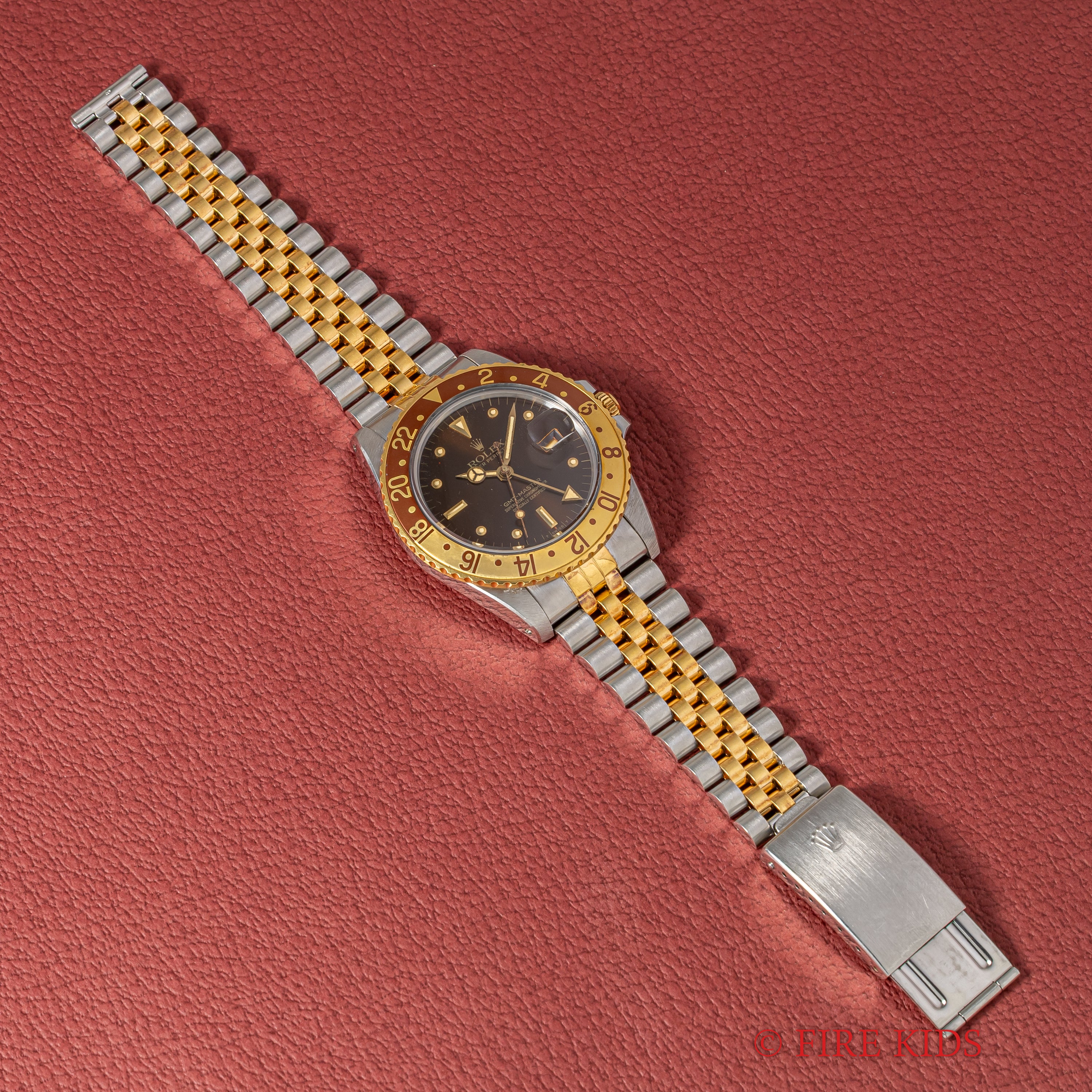 ロレックス GMTマスター 1979年製 茶ツボ Ref.16753 ルートビア オールトリチウム