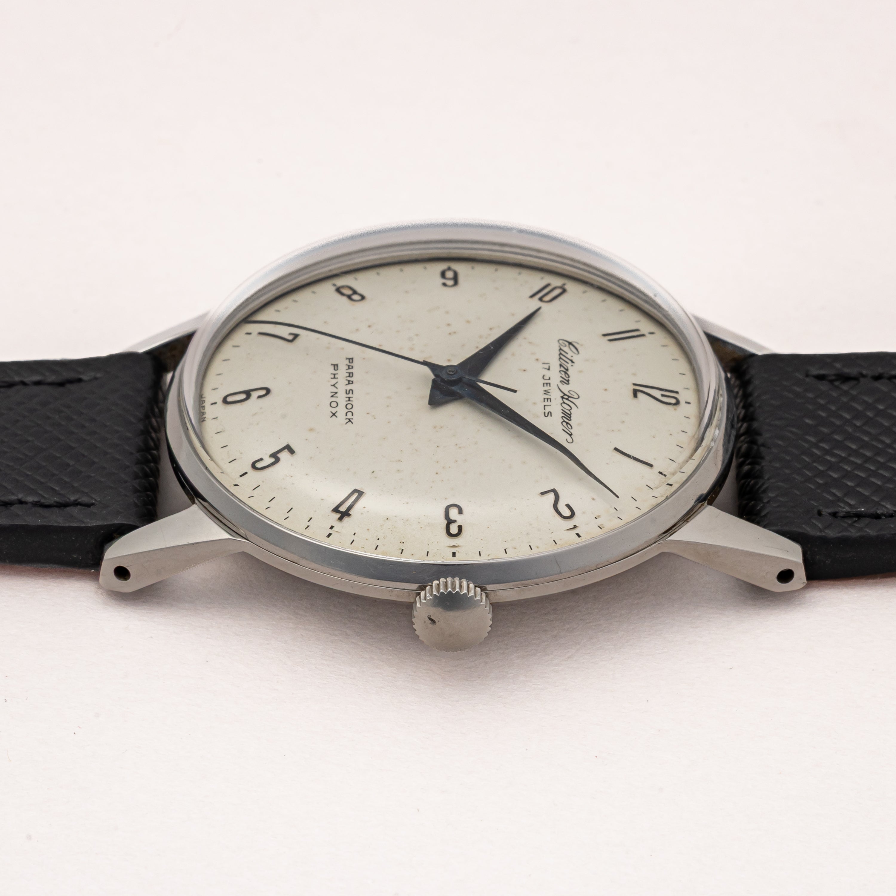 シチズン ホーマー 1962年製 手巻き 希少全数字文字盤 パラショック