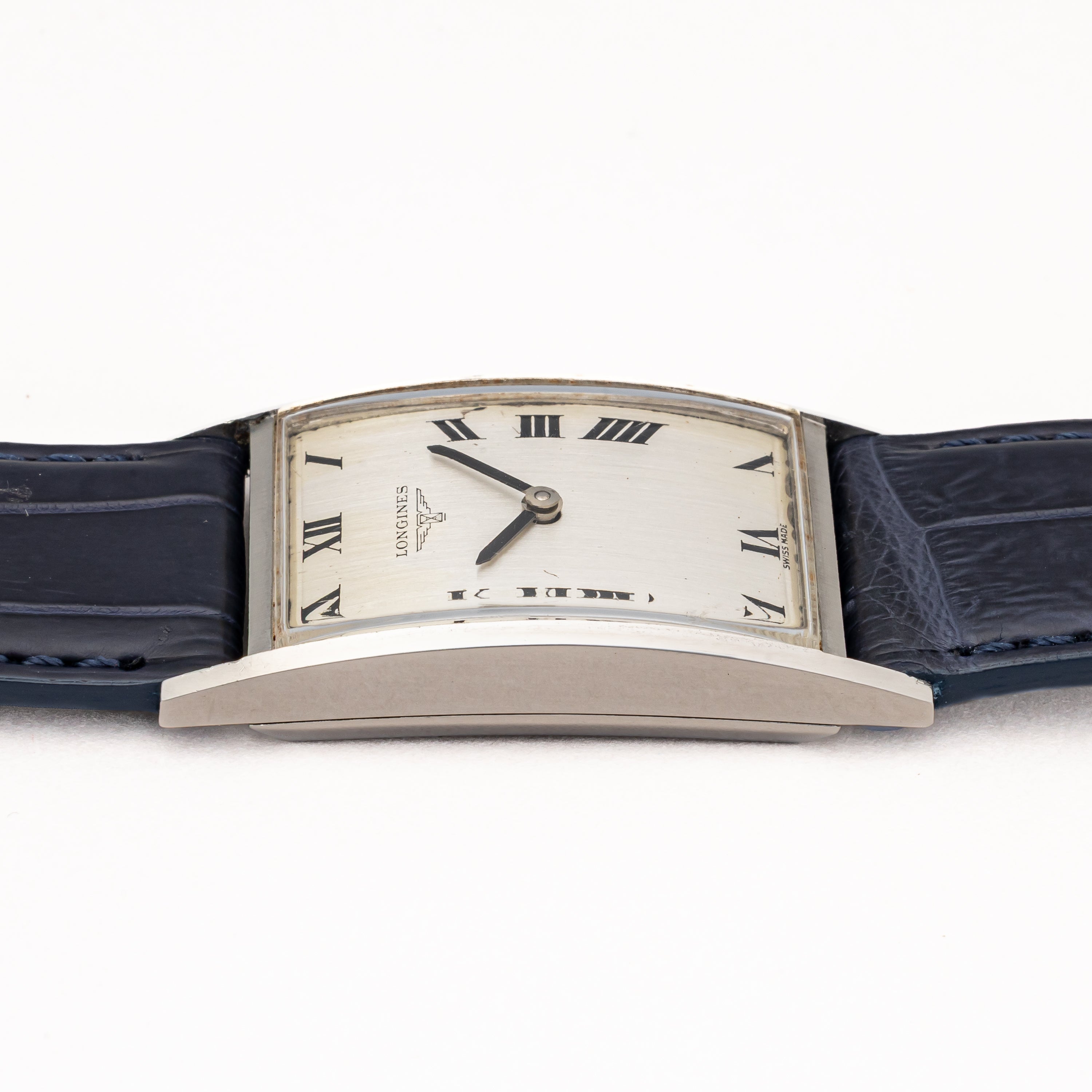 ロンジン レクタンギュラー 1967年製 ローマンダイヤル 手巻 Cal. 370 純正尾錠付き