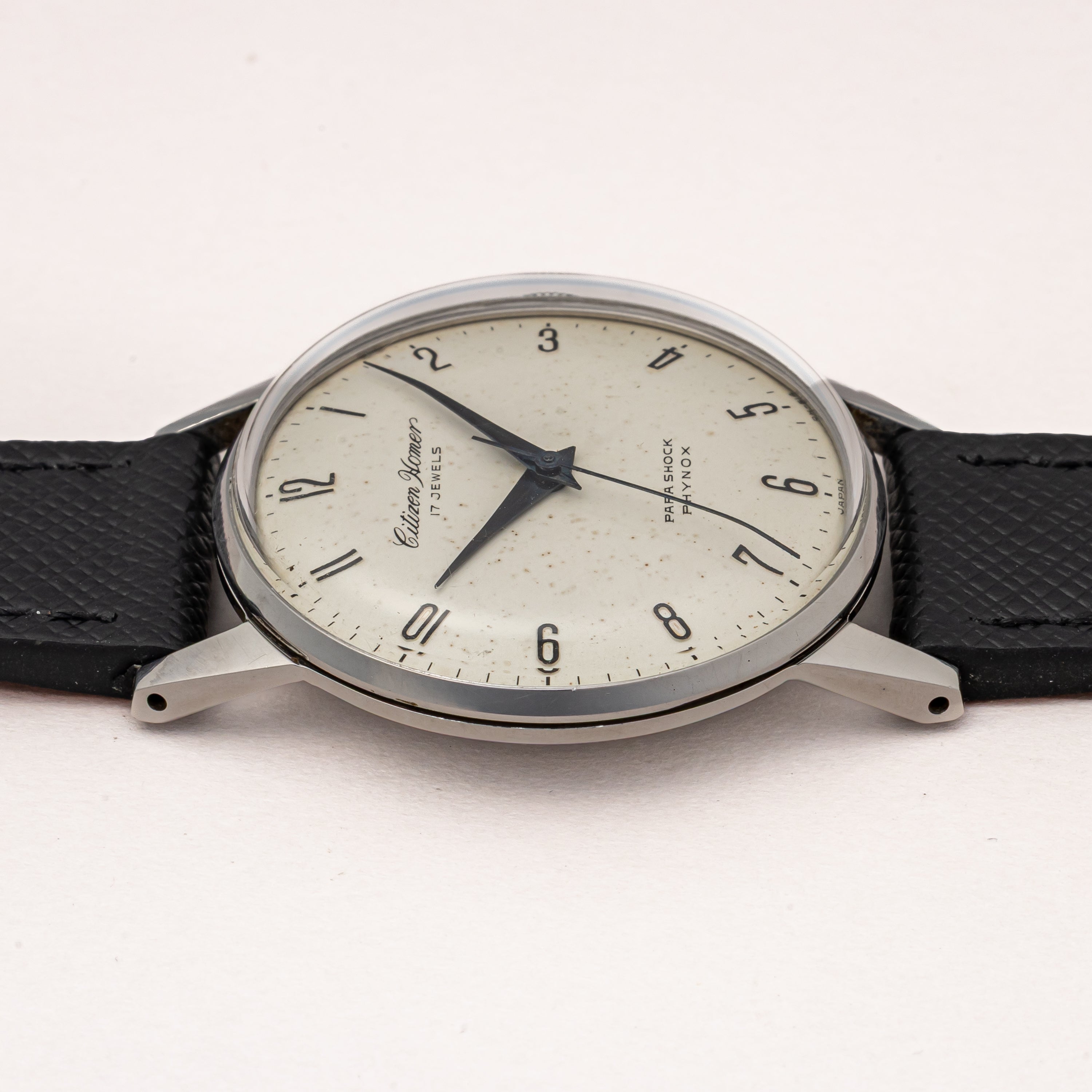 シチズン ホーマー 1962年製 手巻き 希少全数字文字盤 パラショック