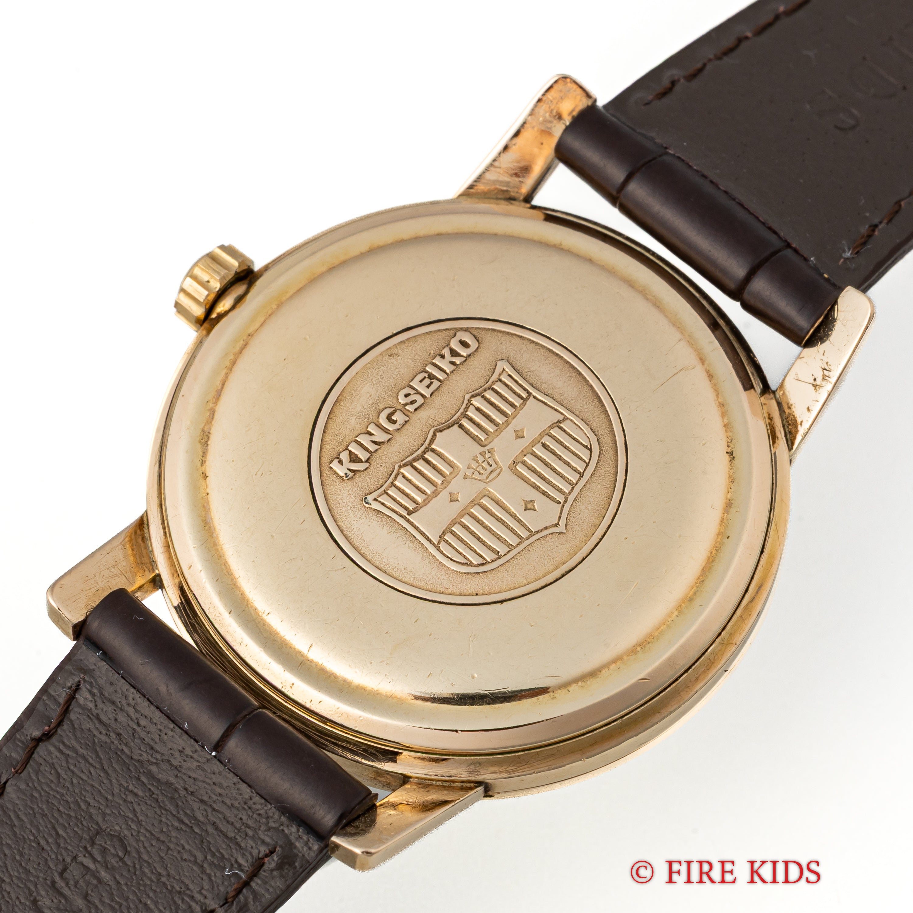 キングセイコーファーストモデル 1963年製 100ミクロン金張り Ref. J14102 KS