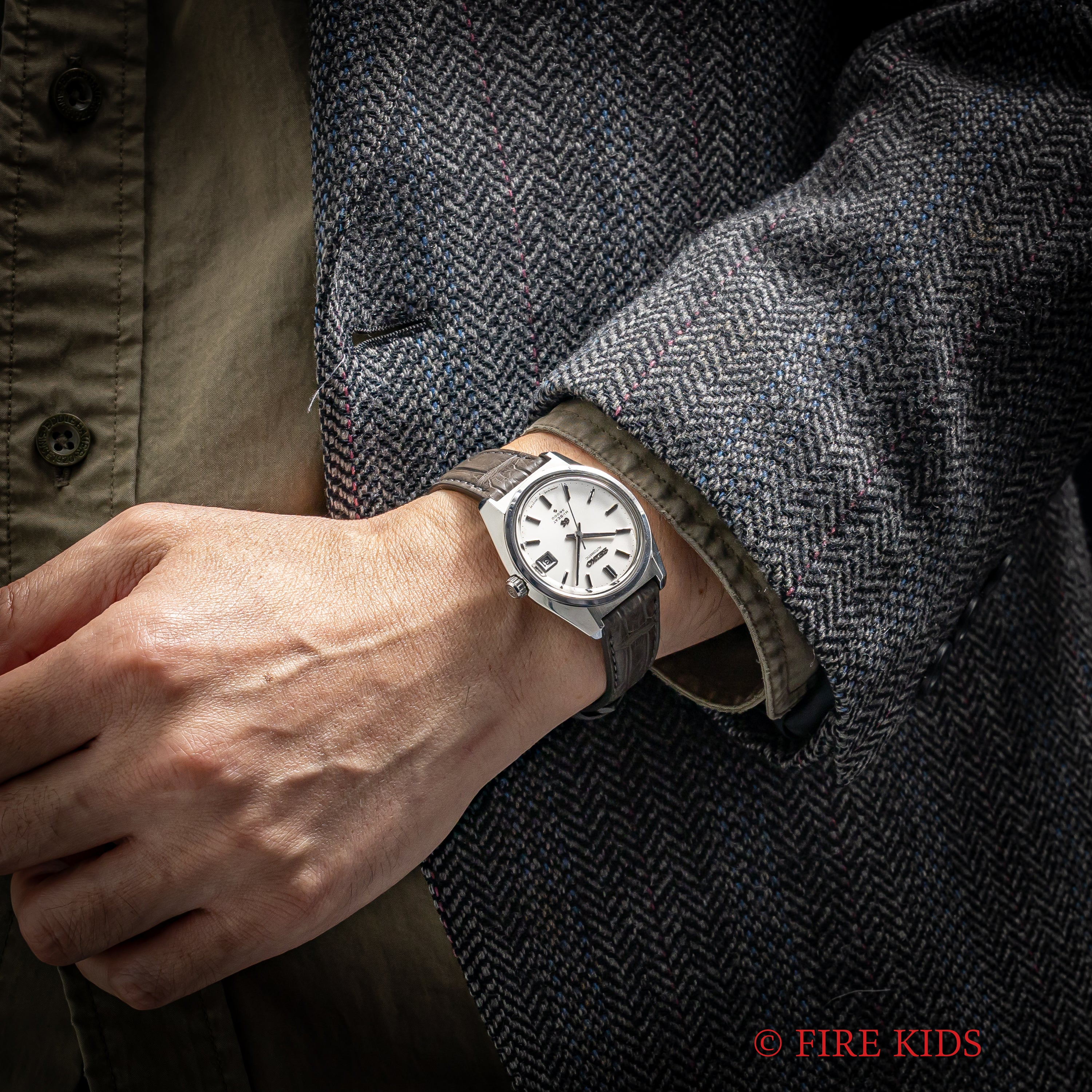 グランドセイコー 61GS 10振動自動巻き 36000 1970年製 Ref.6145-8000