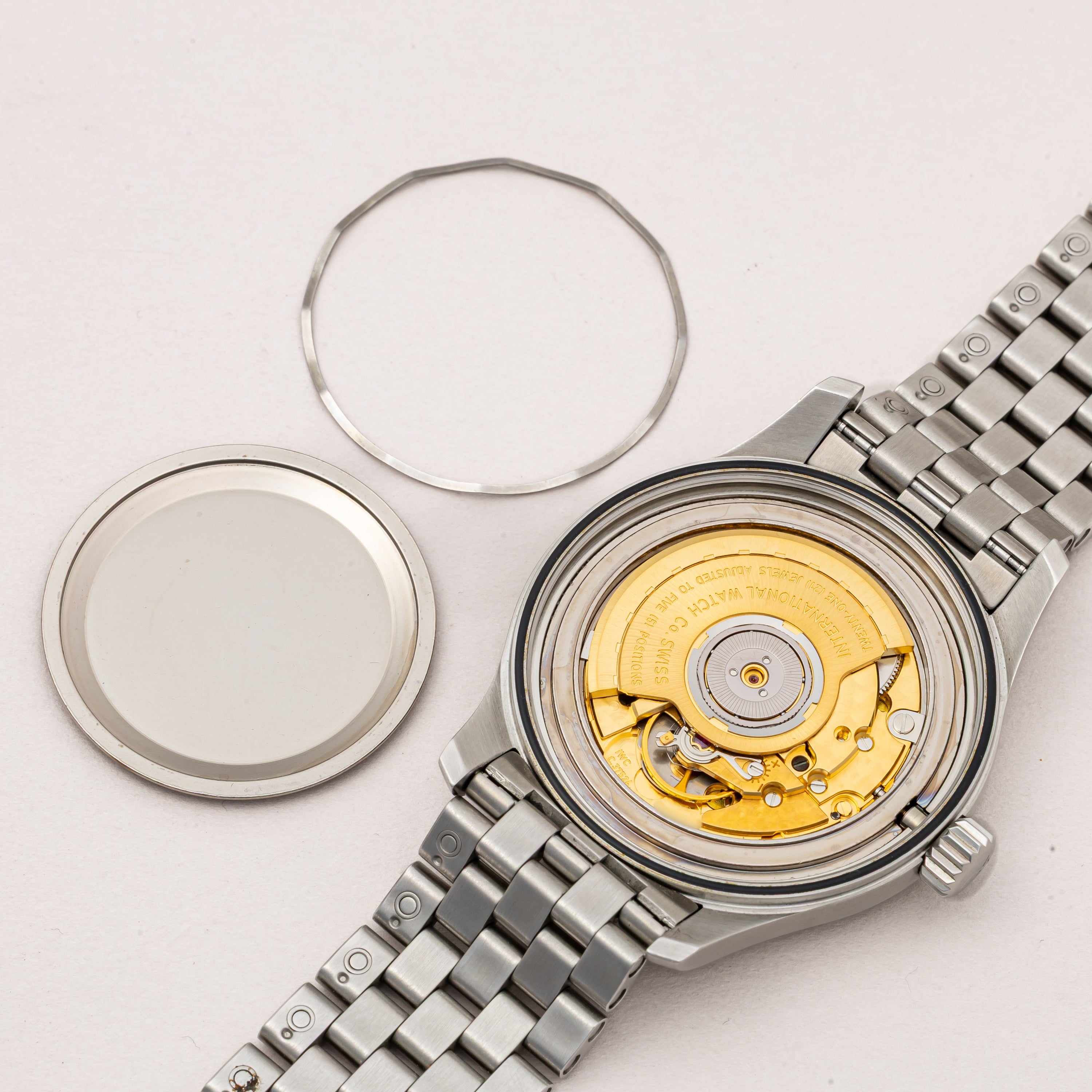 IWC 2001年製 マーク15 ブレス付き 箱、ギャラ付き パイロットウォッチ