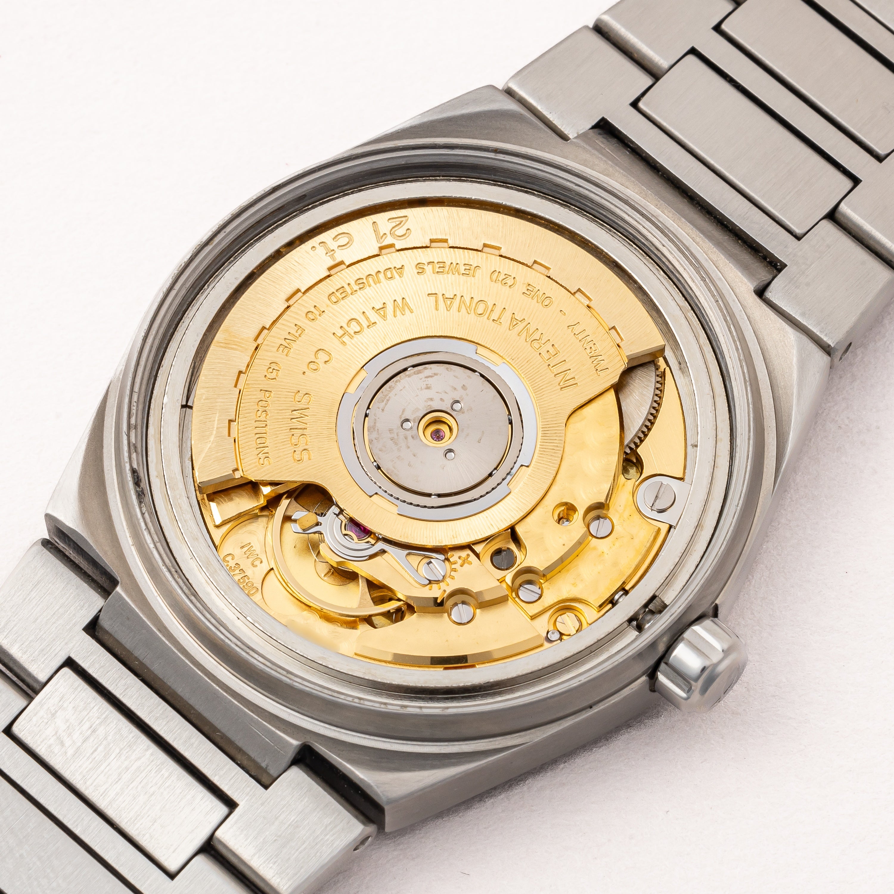 IWC インヂュニア 1990年製 Ref.3508 ギャラ、修理保証書付き