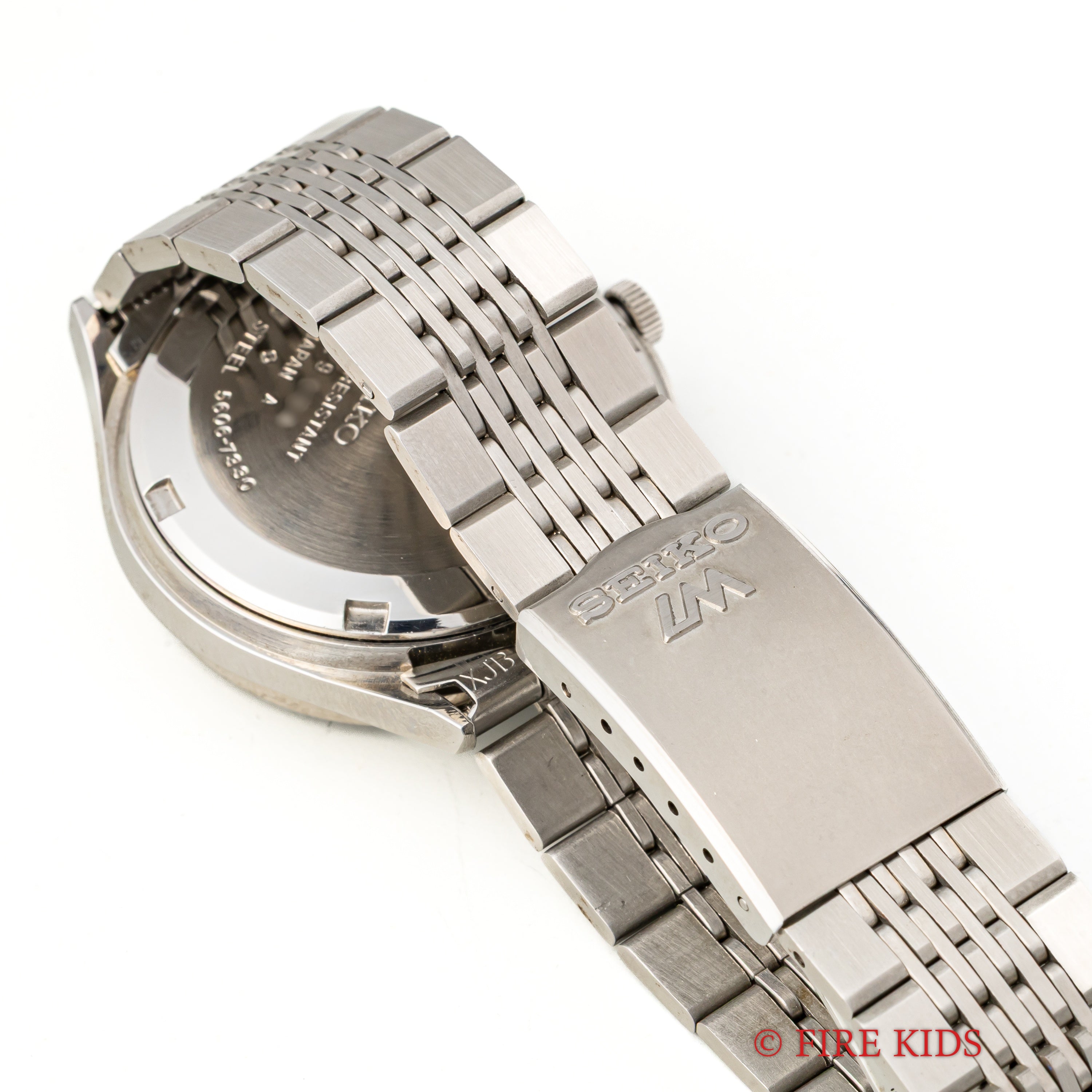 セイコー ロードマチック Ref.5606-7330 1974年製 カットガラス パープルダイヤル 純正ブレス タグ付き