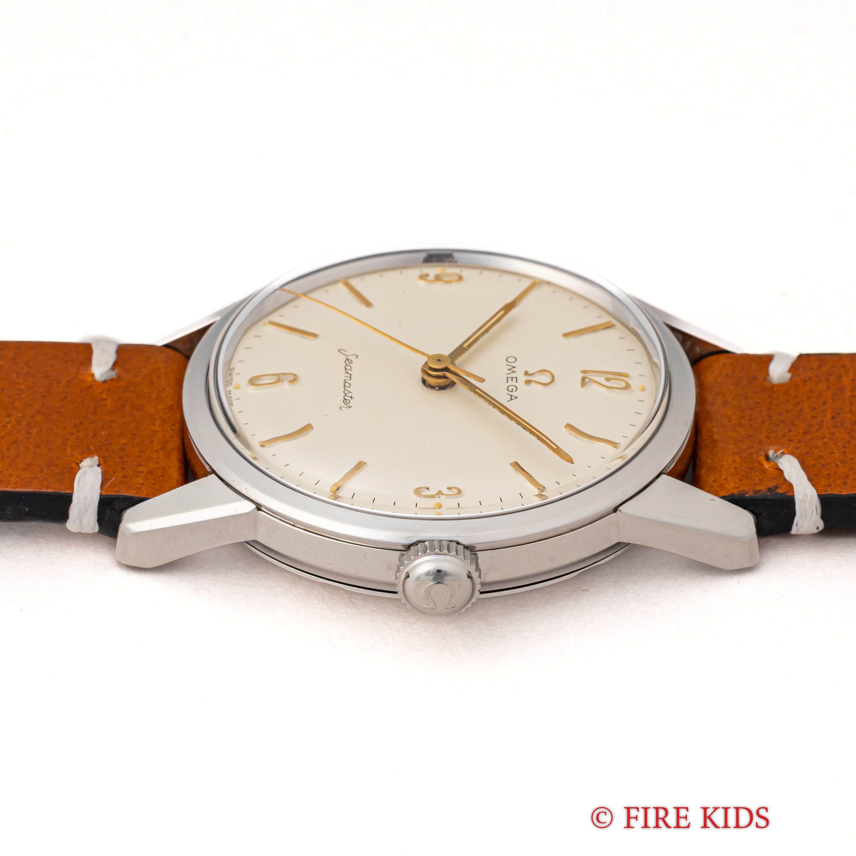 オメガ シーマスター 30mmキャリバー 手巻 Cal.285 1959年製 アラビアダイヤル