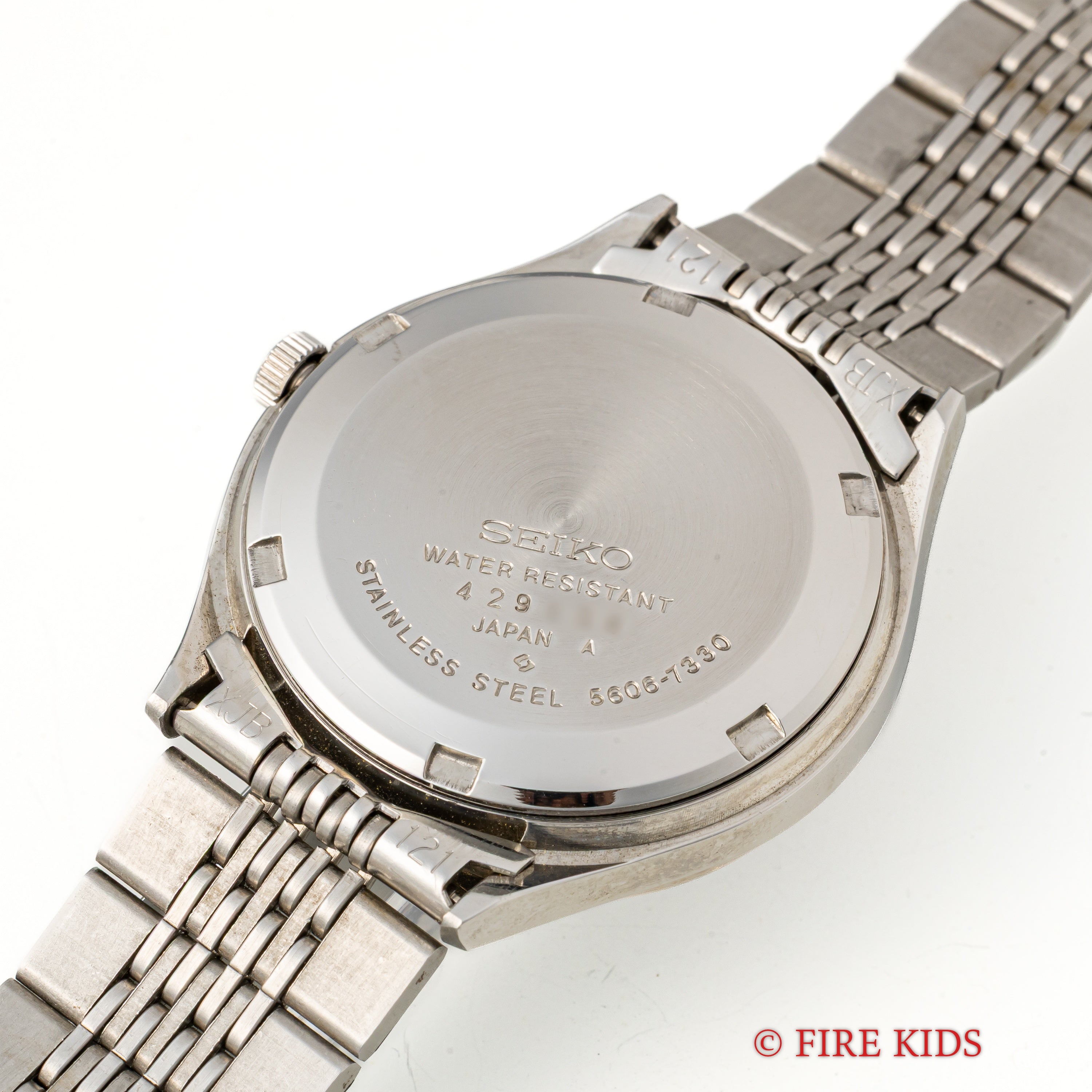 セイコー ロードマチック Ref.5606-7330 1974年製 カットガラス パープルダイヤル 純正ブレス タグ付き