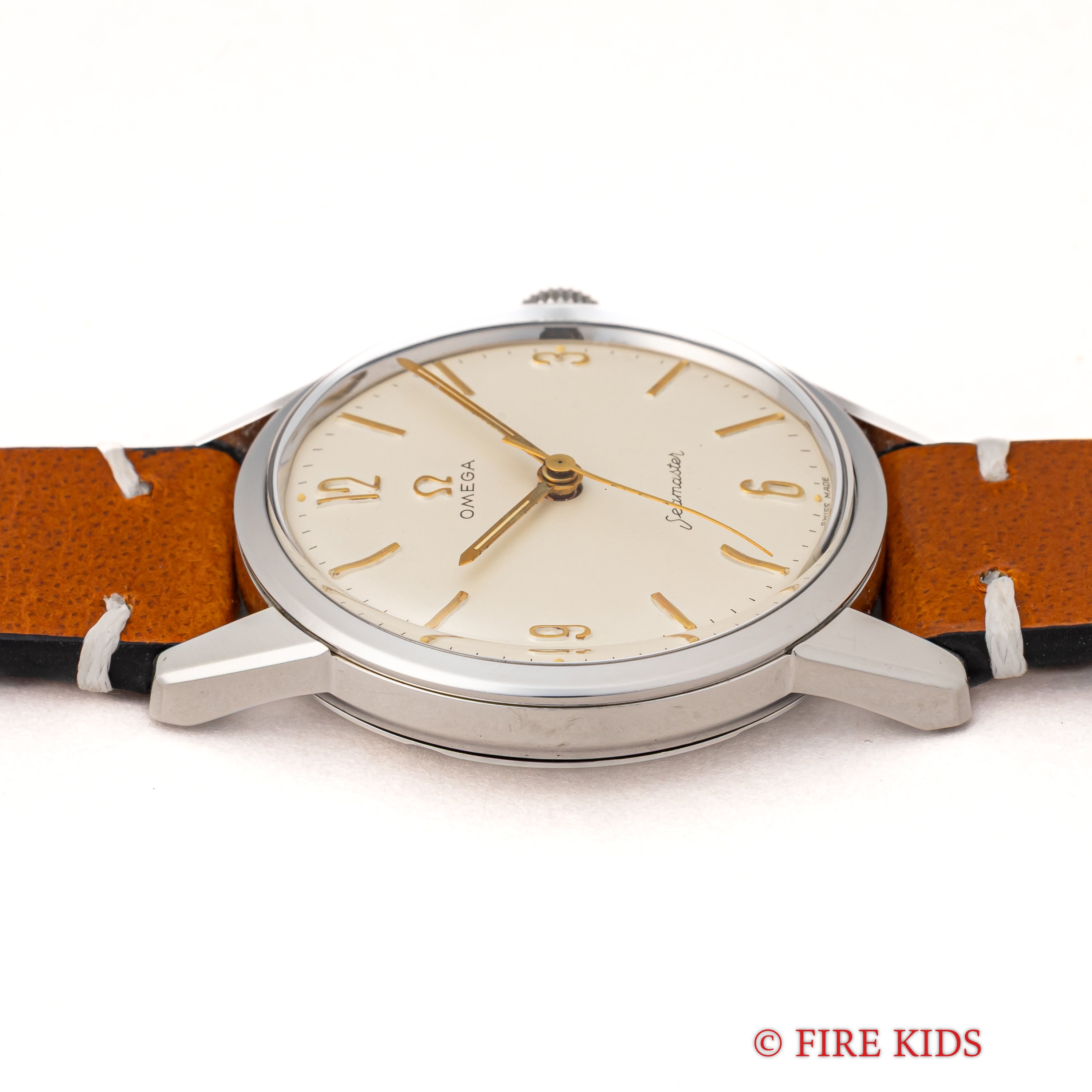 オメガ シーマスター 30mmキャリバー 手巻 Cal.285 1959年製 アラビアダイヤル