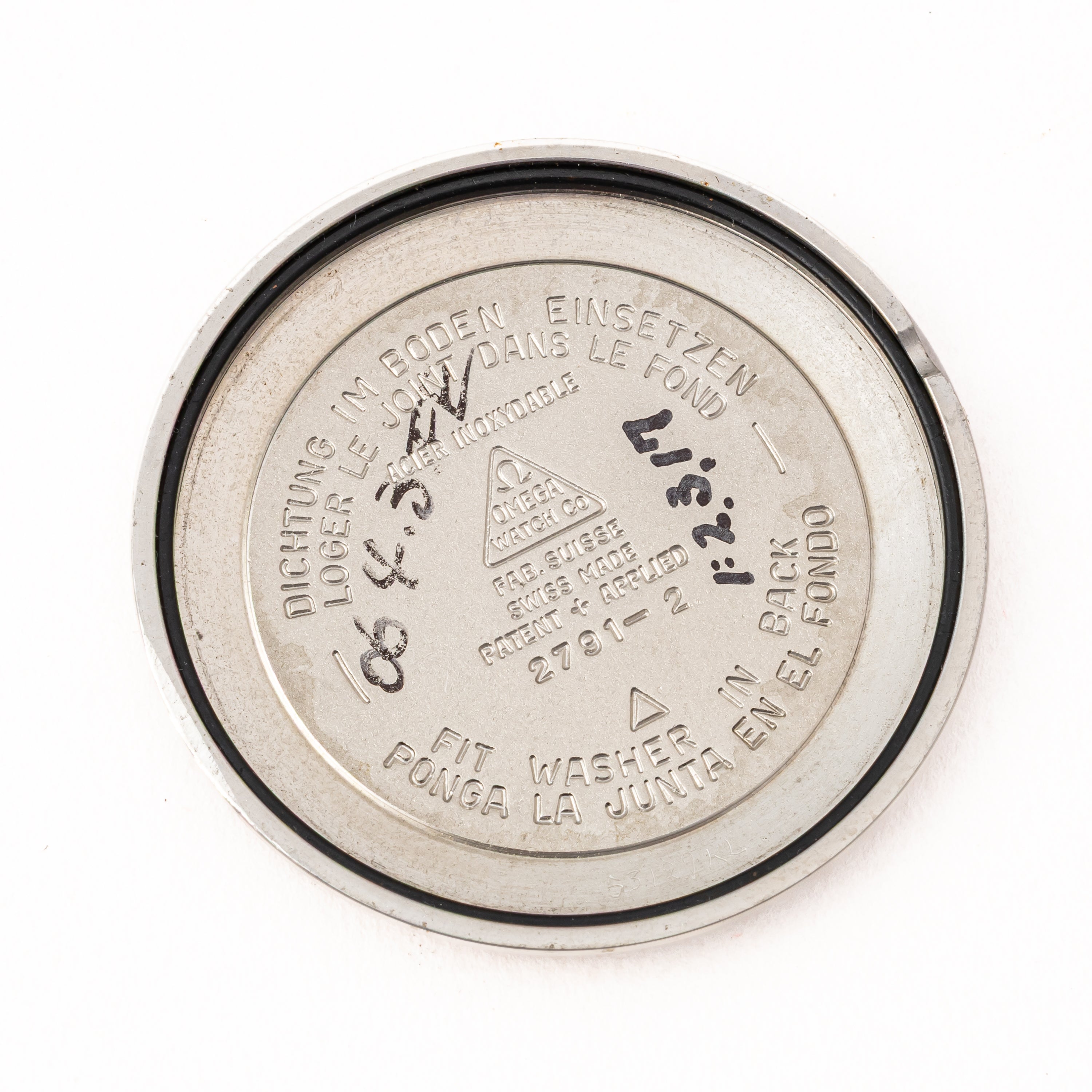 オメガ ブルズアイ 30mmキャリバー 1954年製 手巻き Ref.2791-2 Cal.266 純正尾錠付き