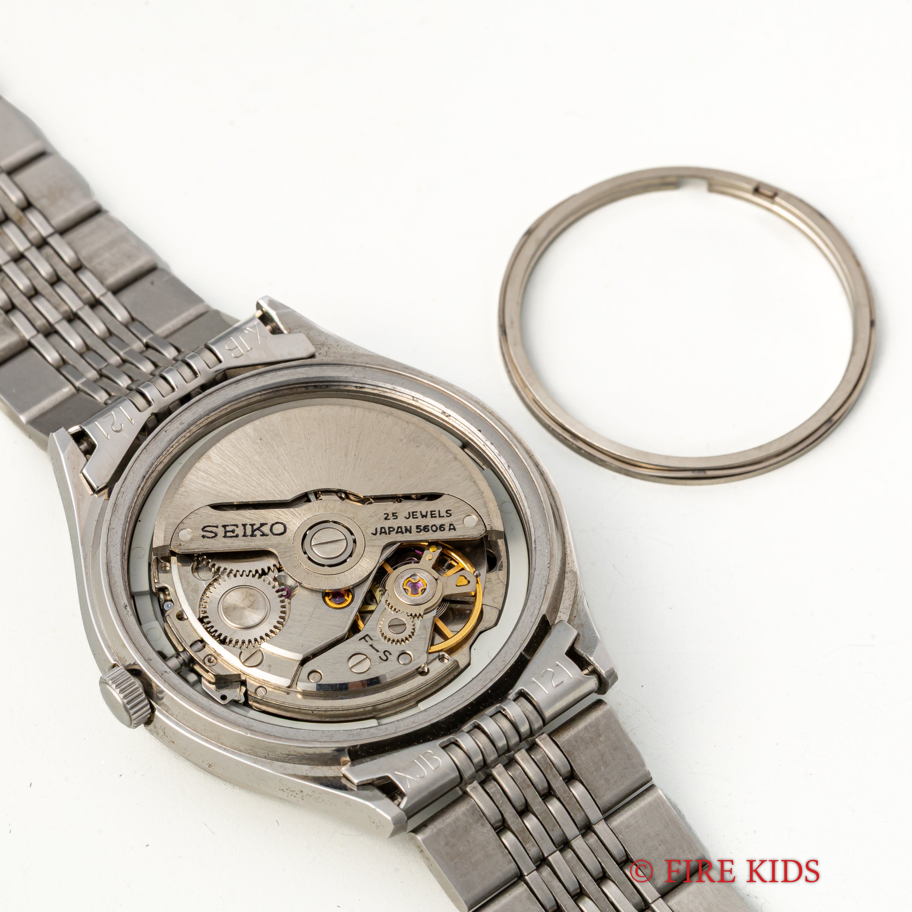 セイコー ロードマチック Ref.5606-7330 1974年製 カットガラス パープルダイヤル 純正ブレス タグ付き