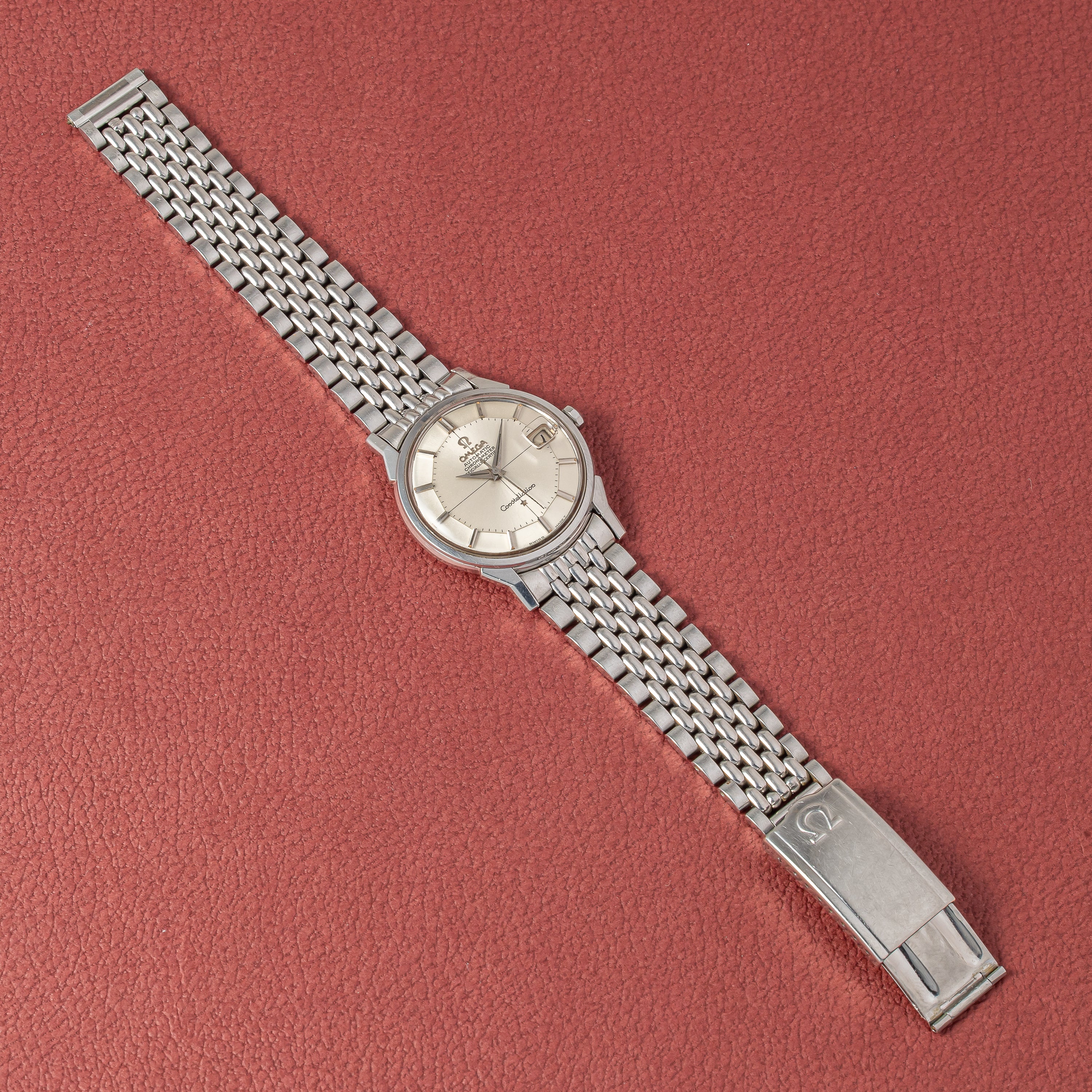 オメガ コンステレーション 12角 1966年製 Ref.168.005 箱、ギャラ付き クロノメーター自動巻き