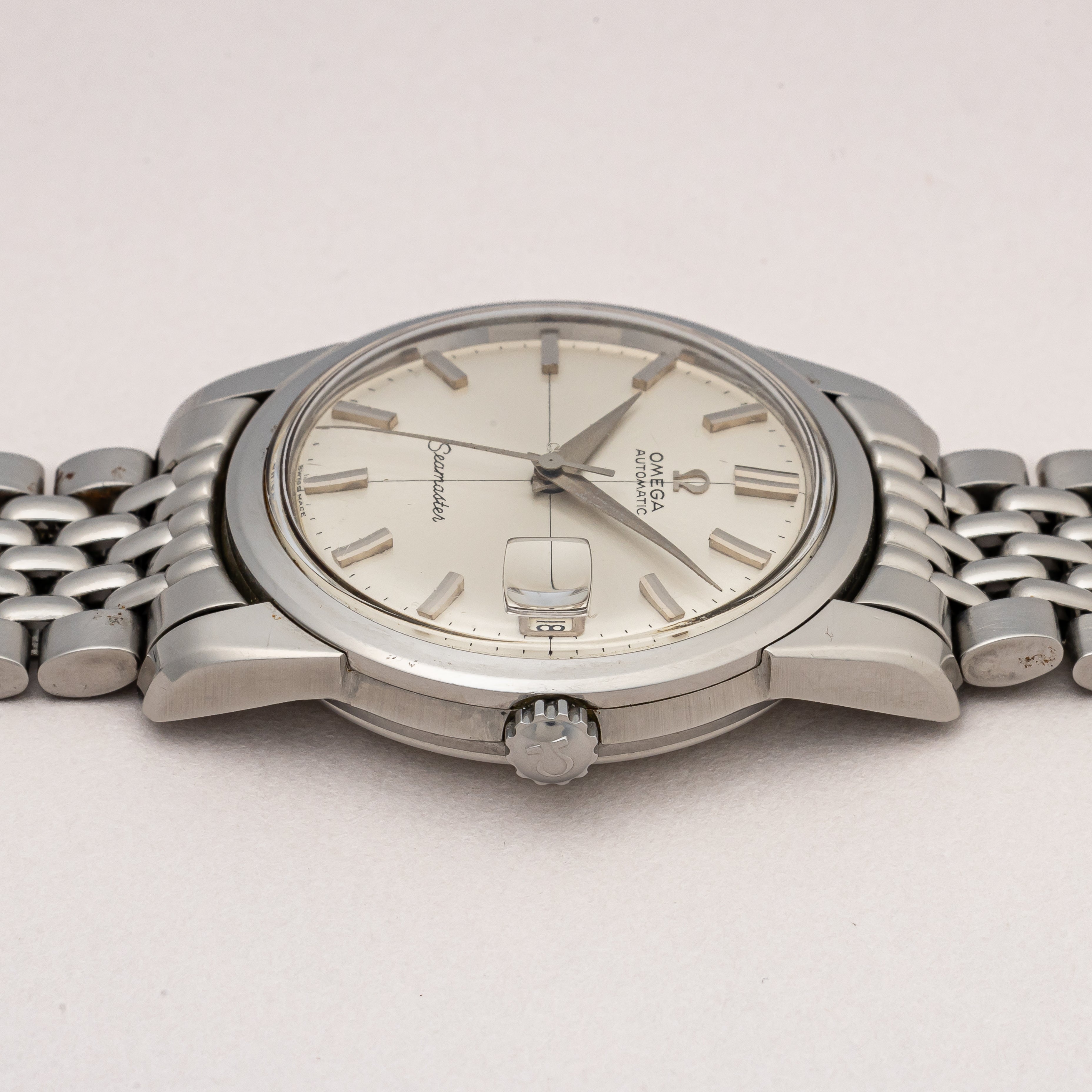 オメガ シーマスター 1967年製 Ref.166009 クロスライン ブレス付き