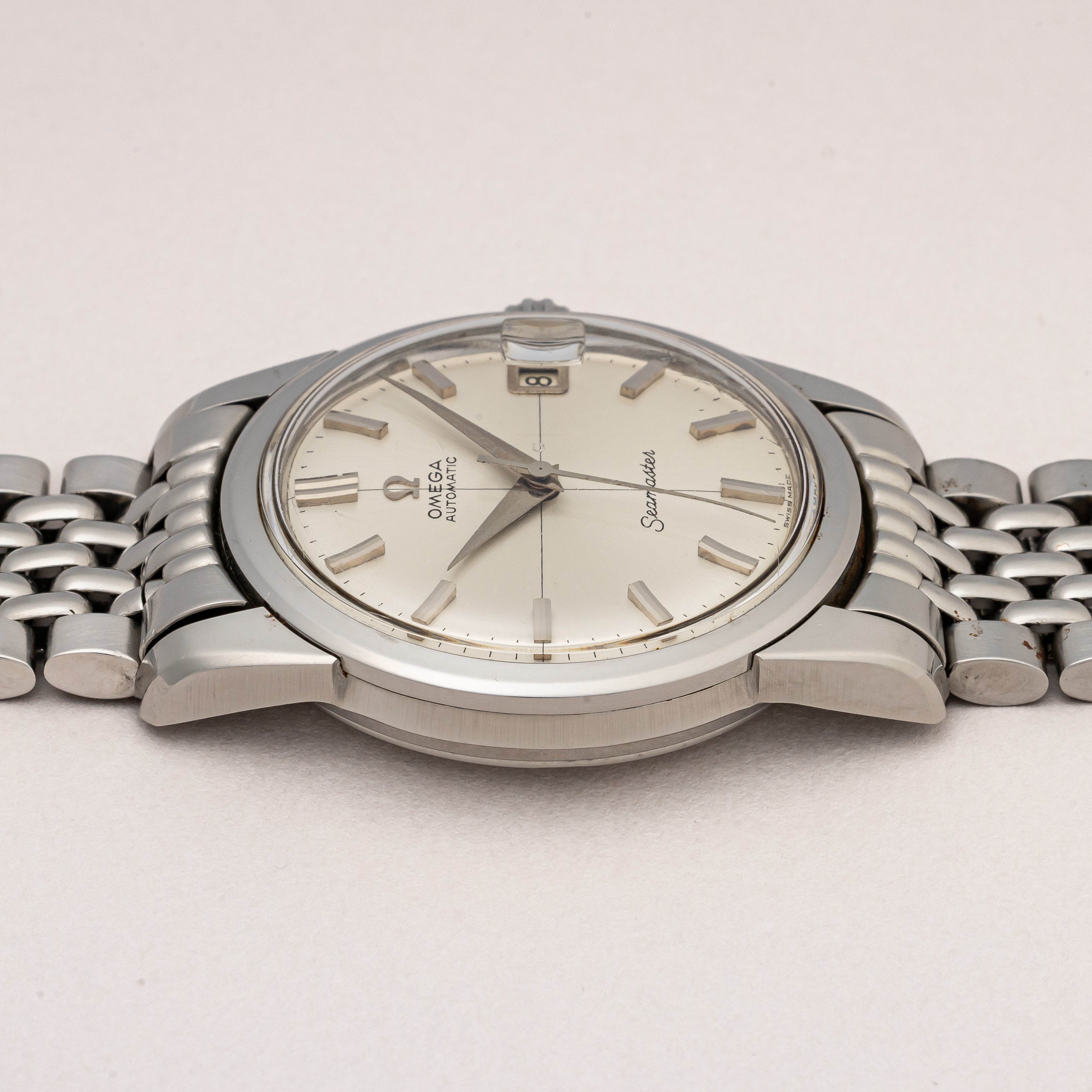 オメガ シーマスター 1967年製 Ref.166009 クロスライン ブレス付き