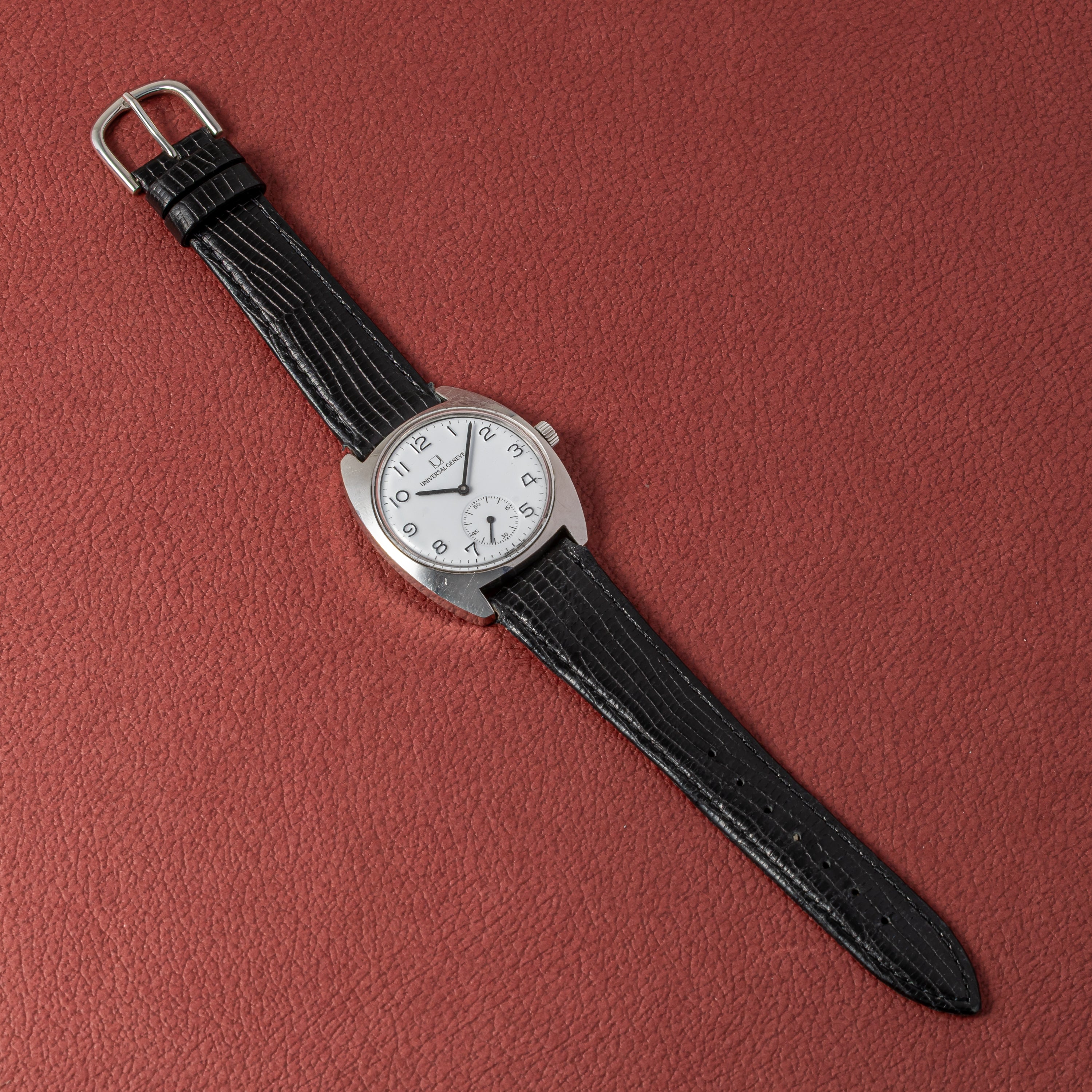 ユニバーサルジュネーブ イタリア国鉄 鉄道時計 1960年代 手巻き スモールセコンド