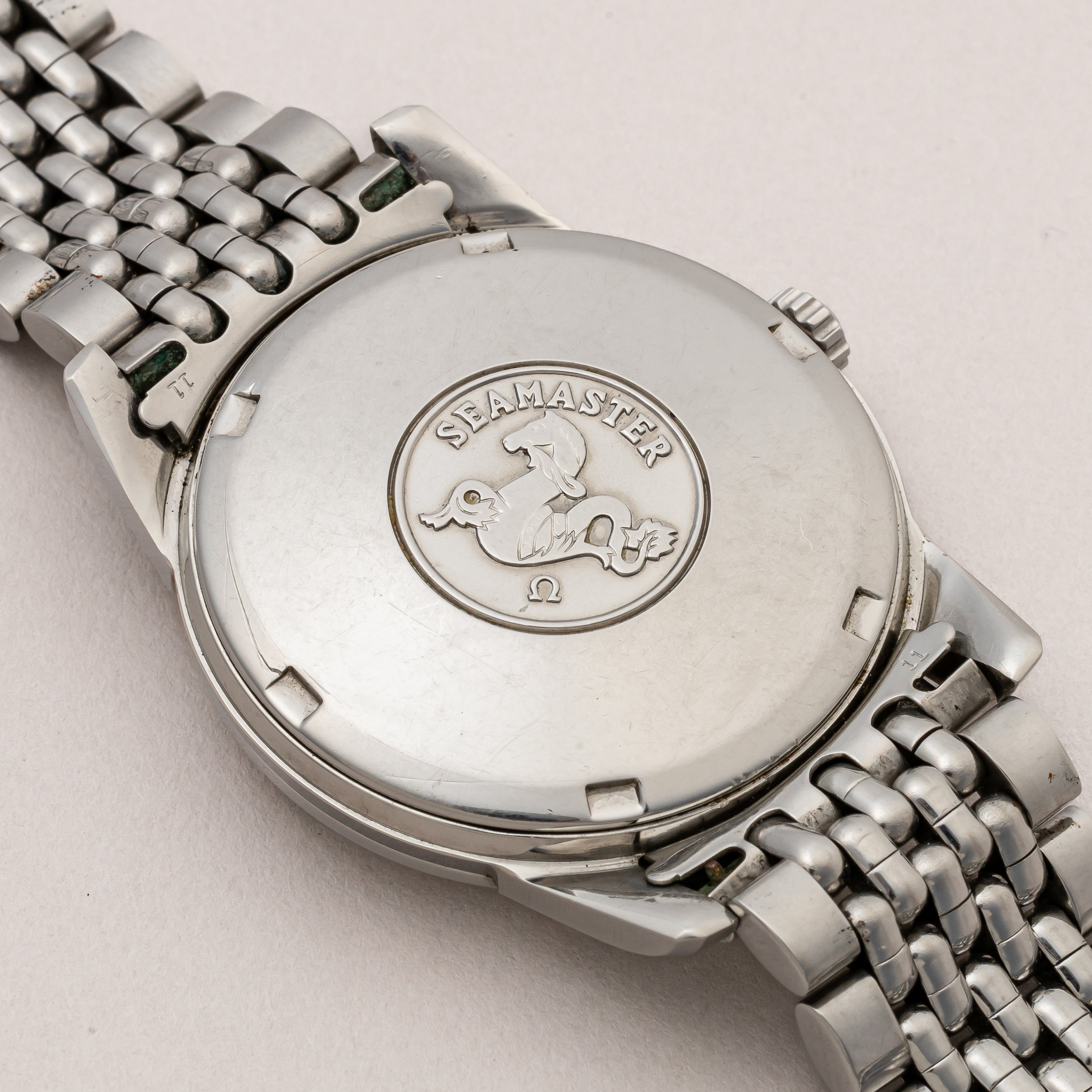 オメガ シーマスター 1967年製 Ref.166009 クロスライン ブレス付き