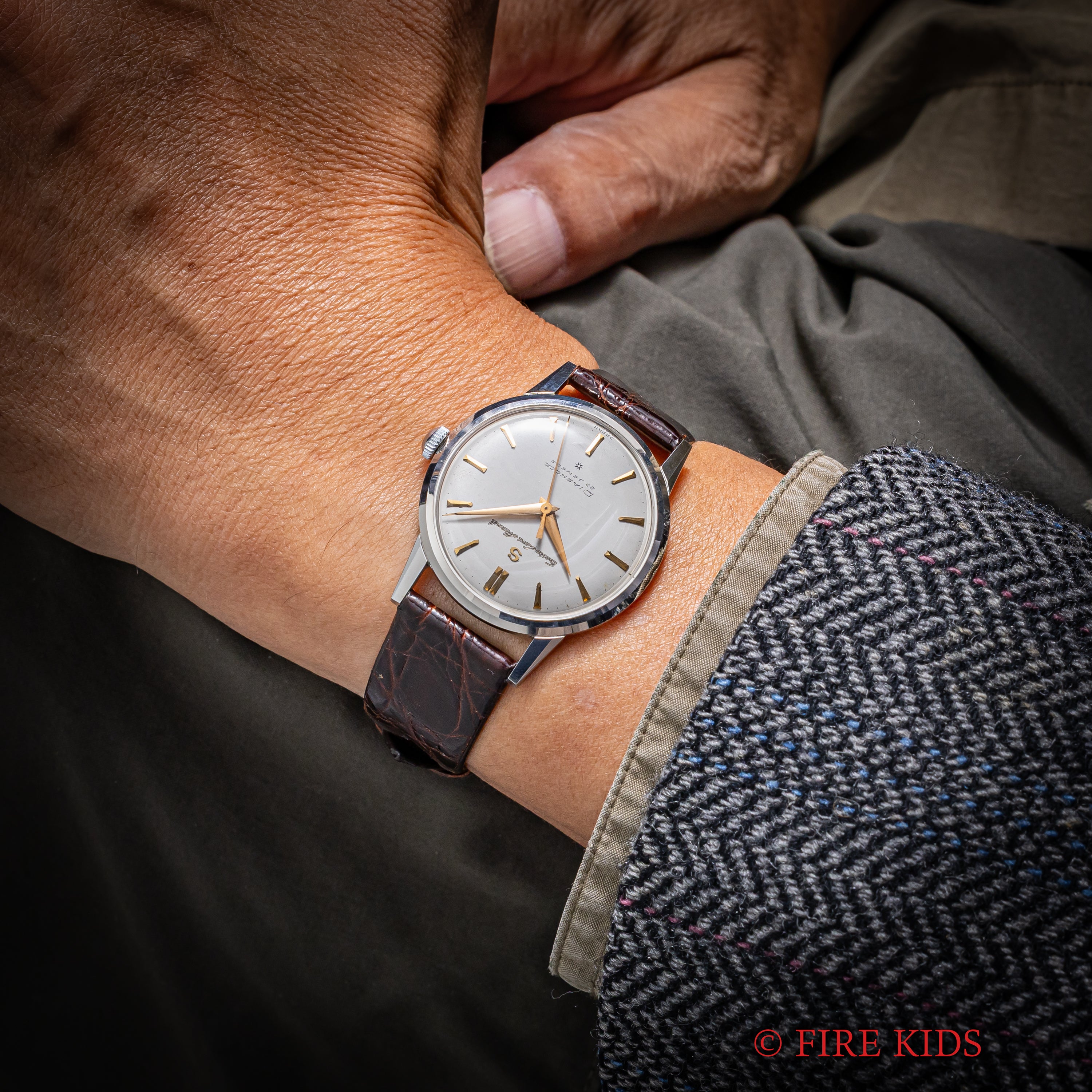 セイコー ロードマーベル初期型 1959年製 手巻き S蛇 彫SD文字盤 Ref.14056 純正尾錠付き