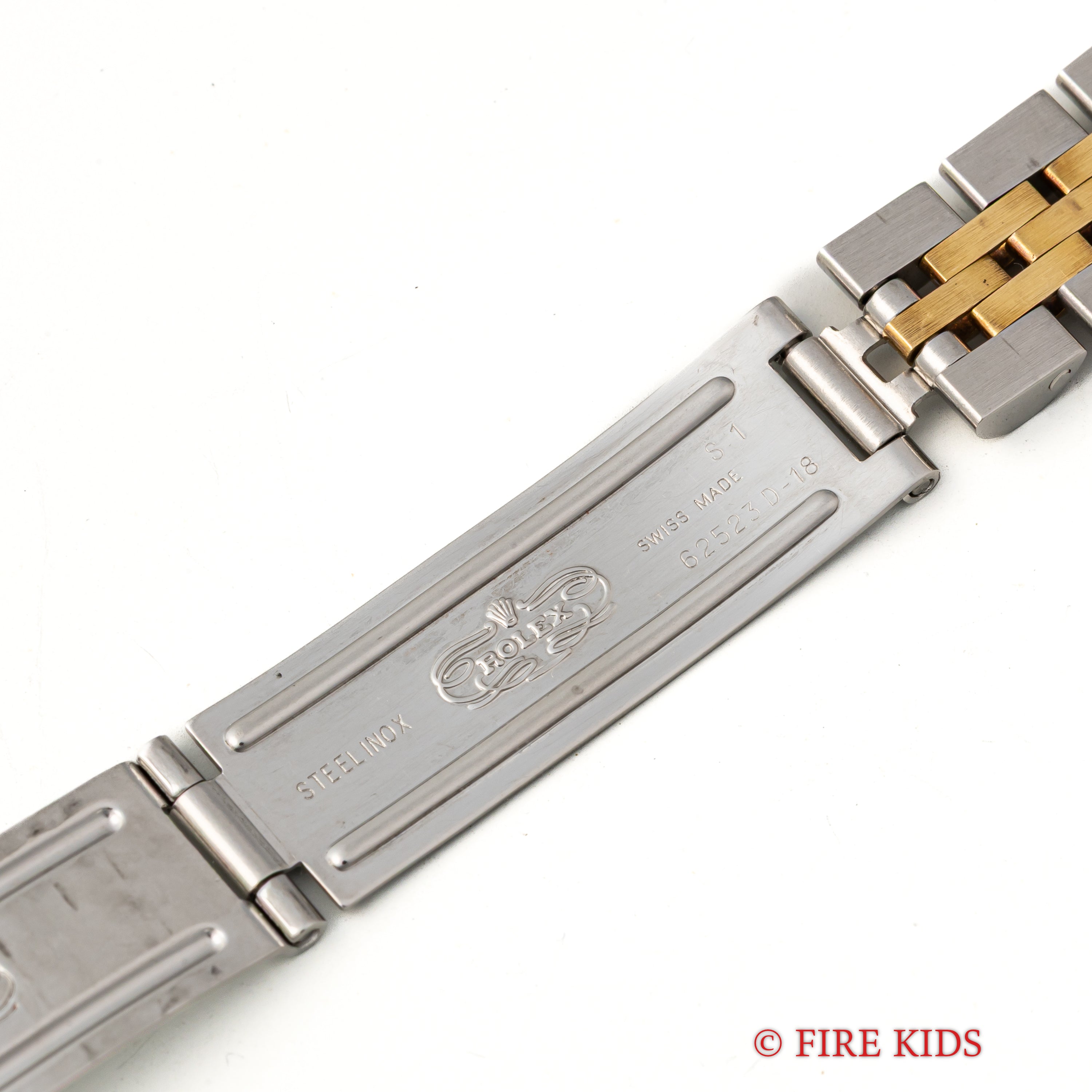 ロレックス デイトジャスト レディースコンビ ウッドダイヤル Ref.69173 1991年製 純正コンビブレス付き