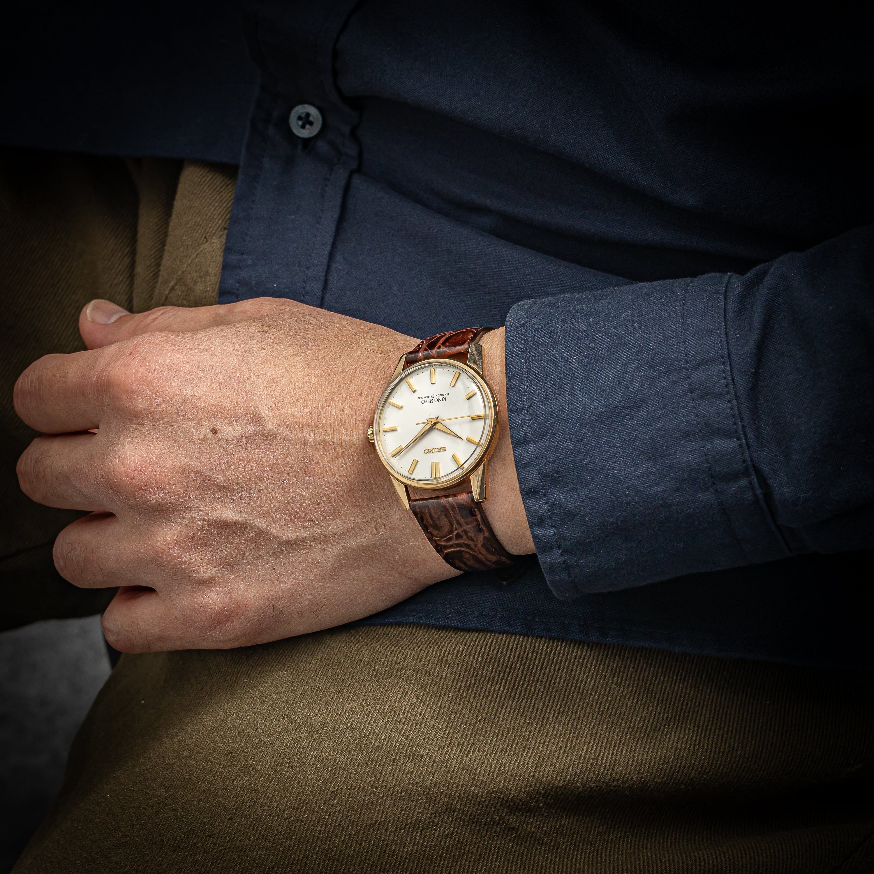 キングセイコー 1966年製 Ref.44-2000 金張り