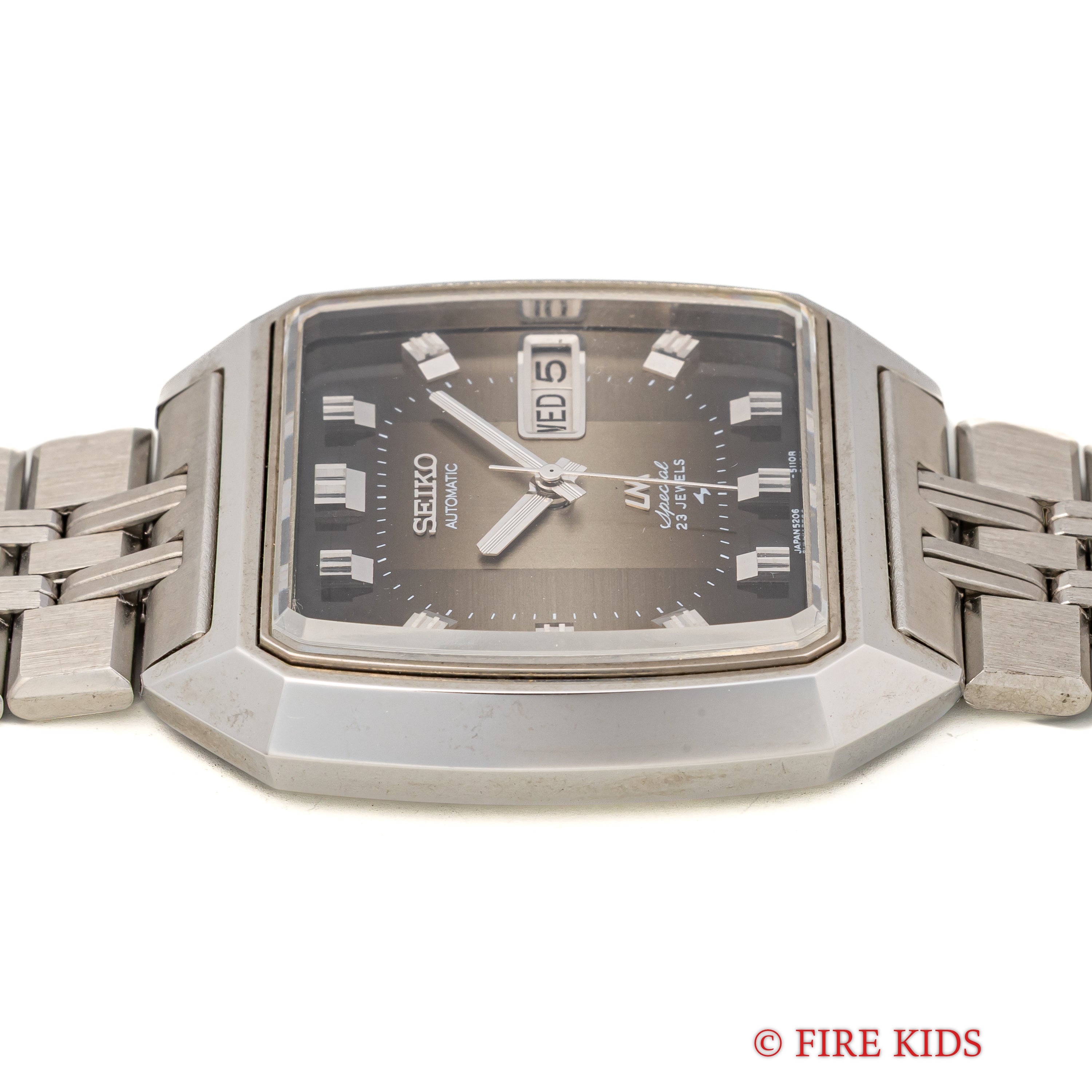 セイコー ロードマチック スペシャル 1972年製 未使用品 スクエアケース グラデーション文字盤 自動巻 純正ブレス