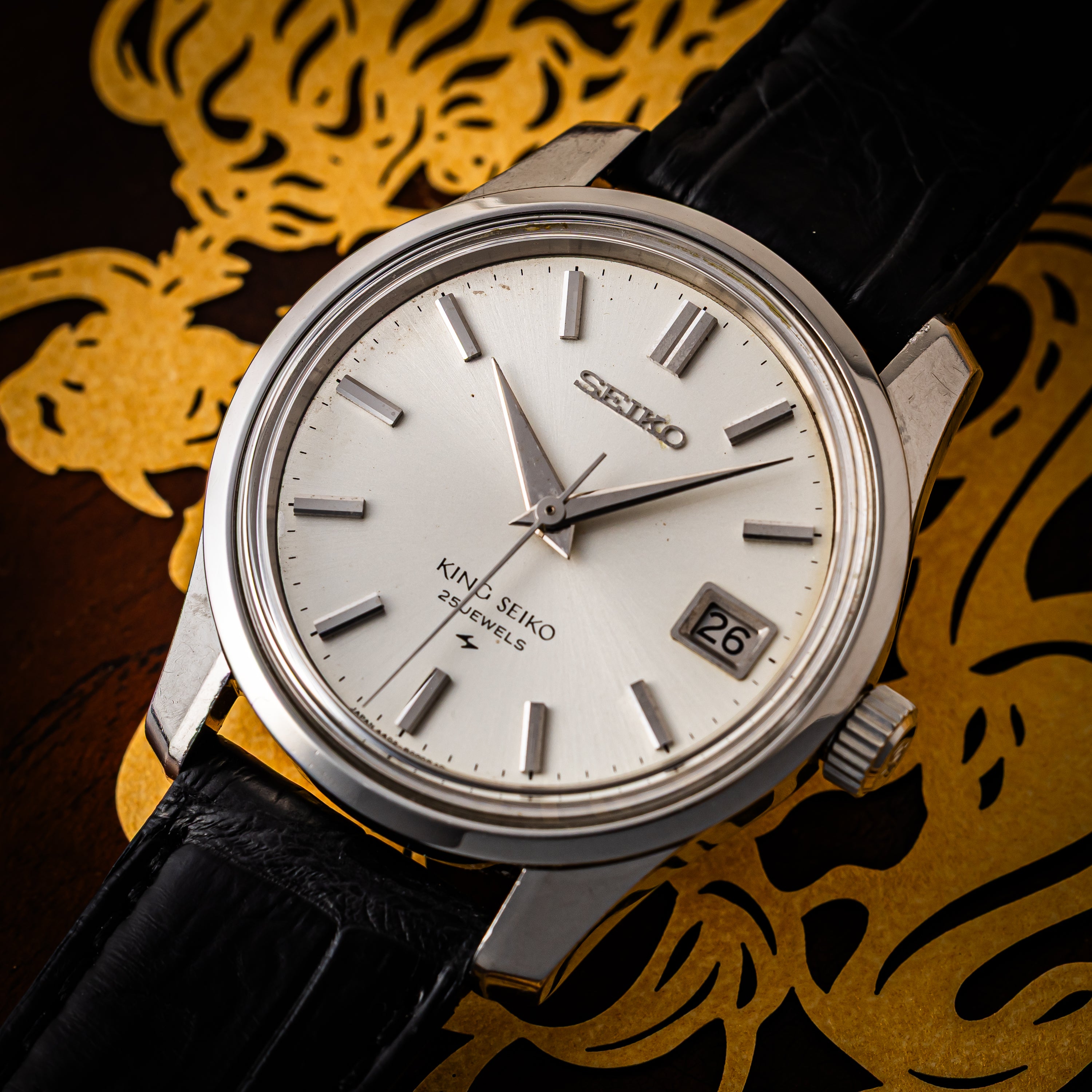 キングセイコー 1967年製 Ref.4402-8000 44KS シルバーダイヤル