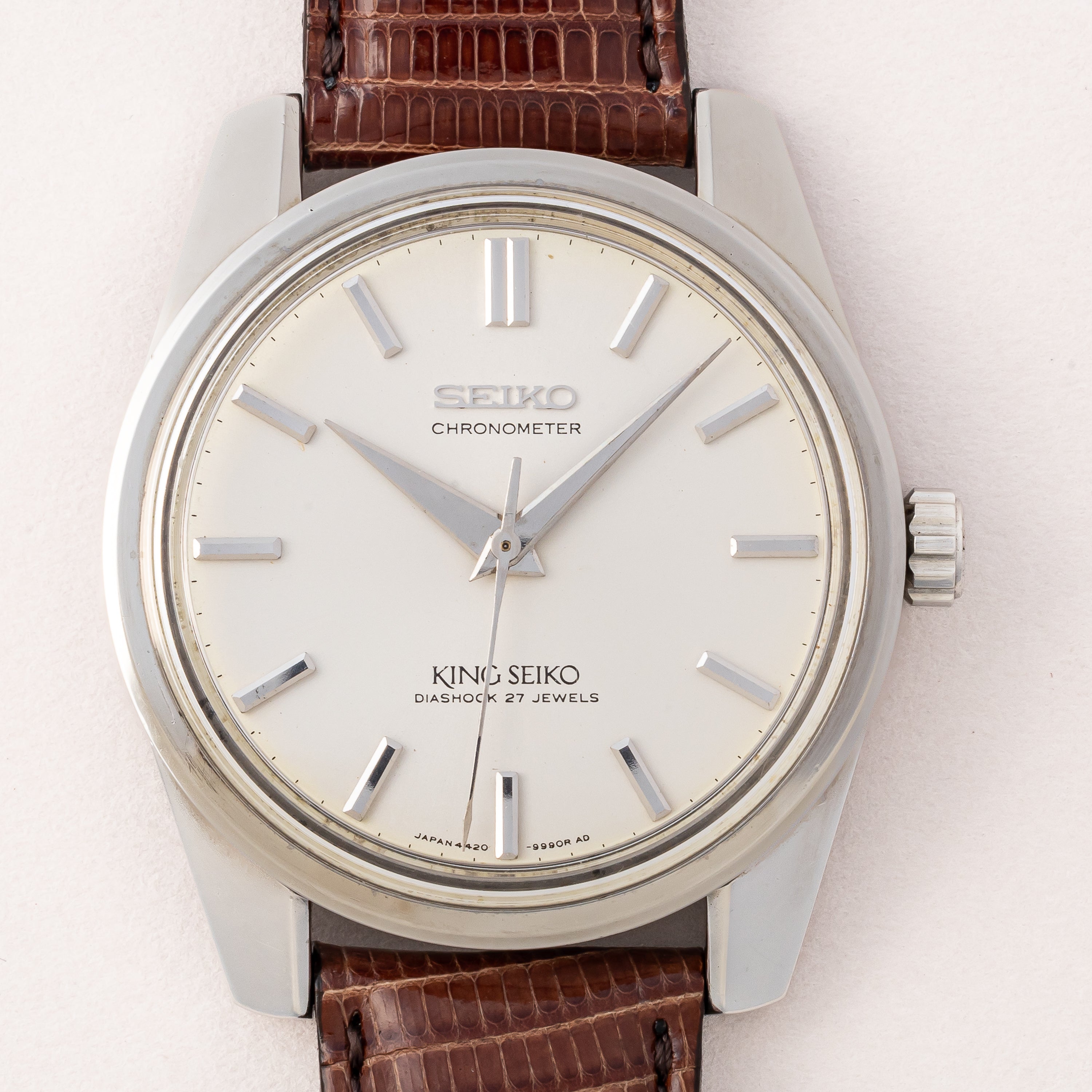 キングセイコー クロノメーター 後期 1965年製 Ref.4420-9990 獅子メダル