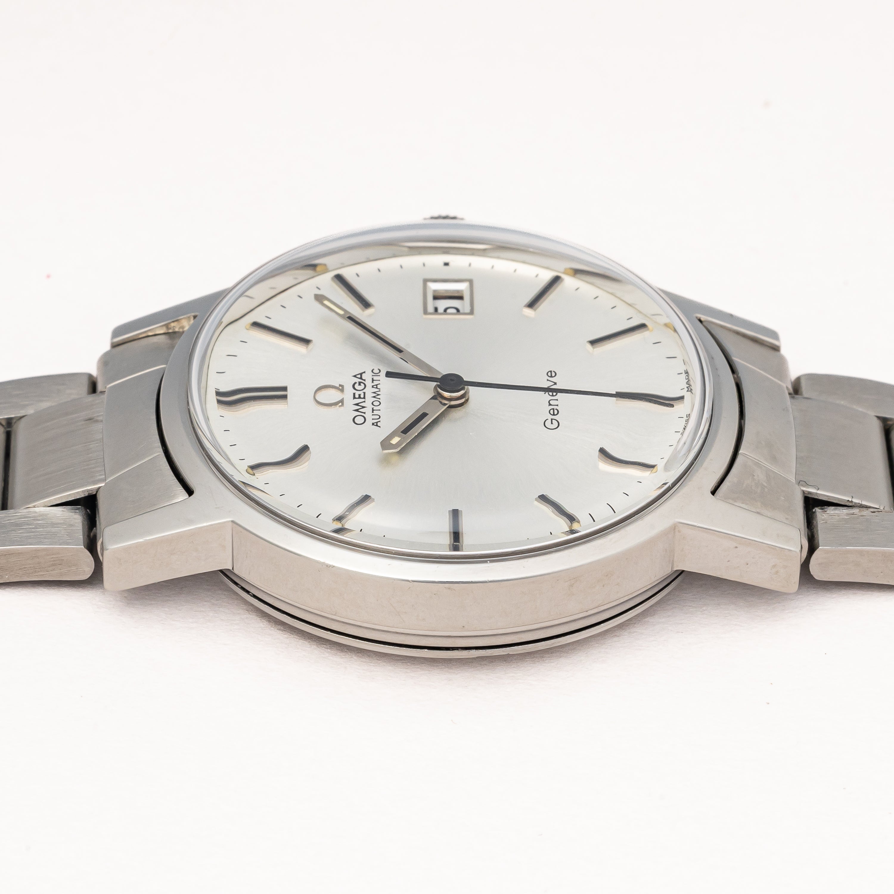 オメガ ジュネーブ 1972年製 Ref.166098 シルバーダイヤル ブレス付き