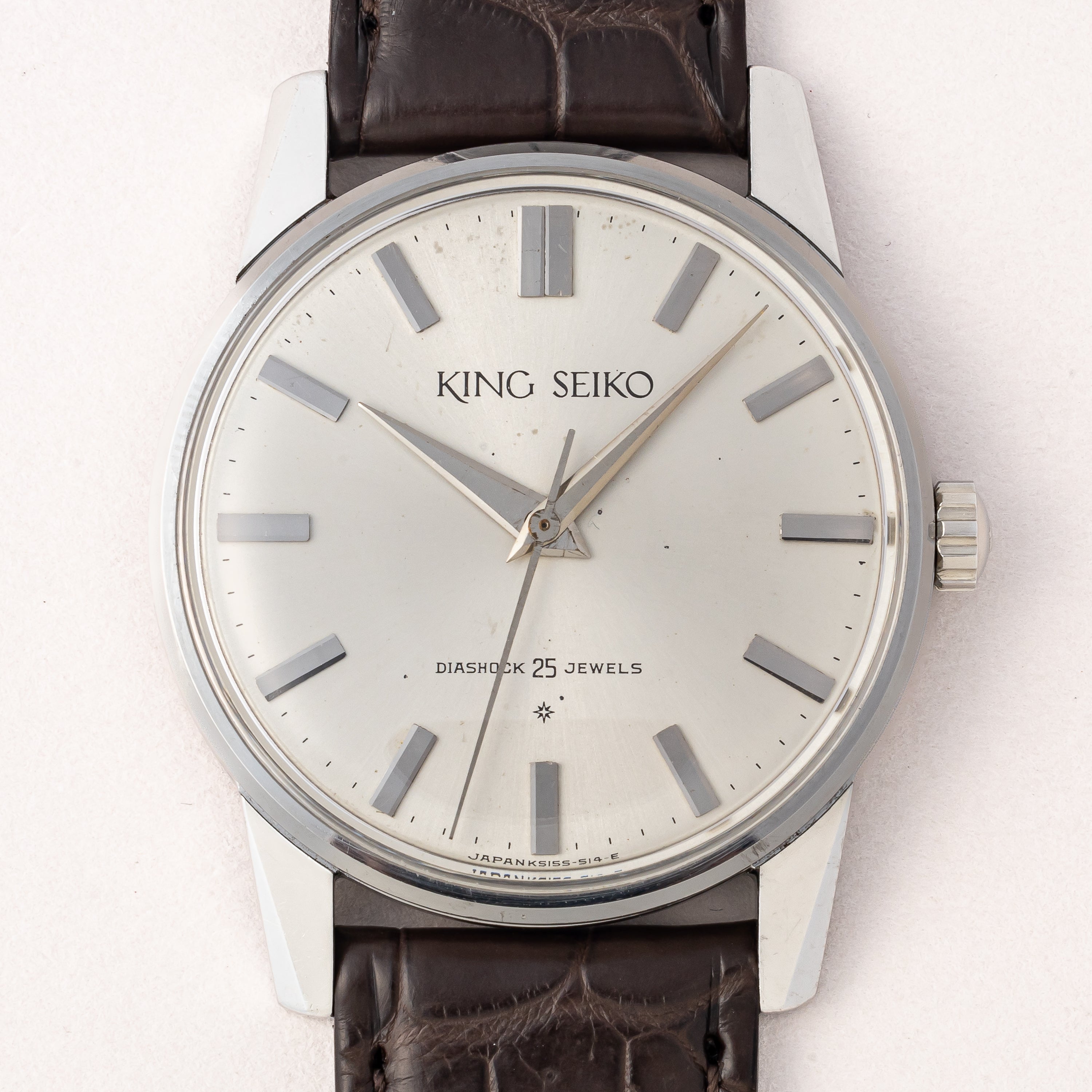 キングセイコー ファーストモデル SDダイヤル 1963年製 Ref.15034KS ステンレスケース 手巻き