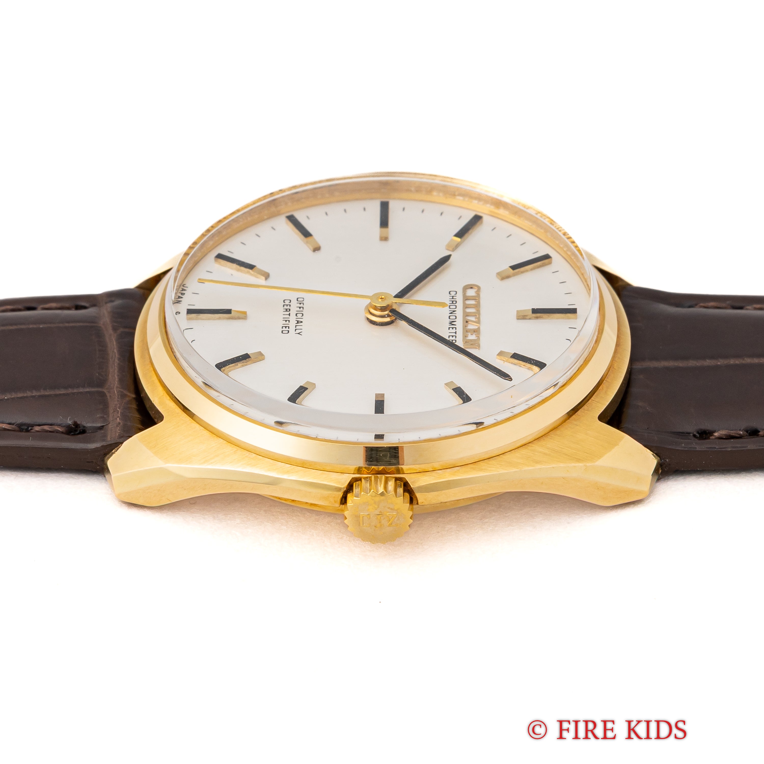 シチズン 18金無垢クロノメーター 1971年製 手巻 Cal.0920 18KYG