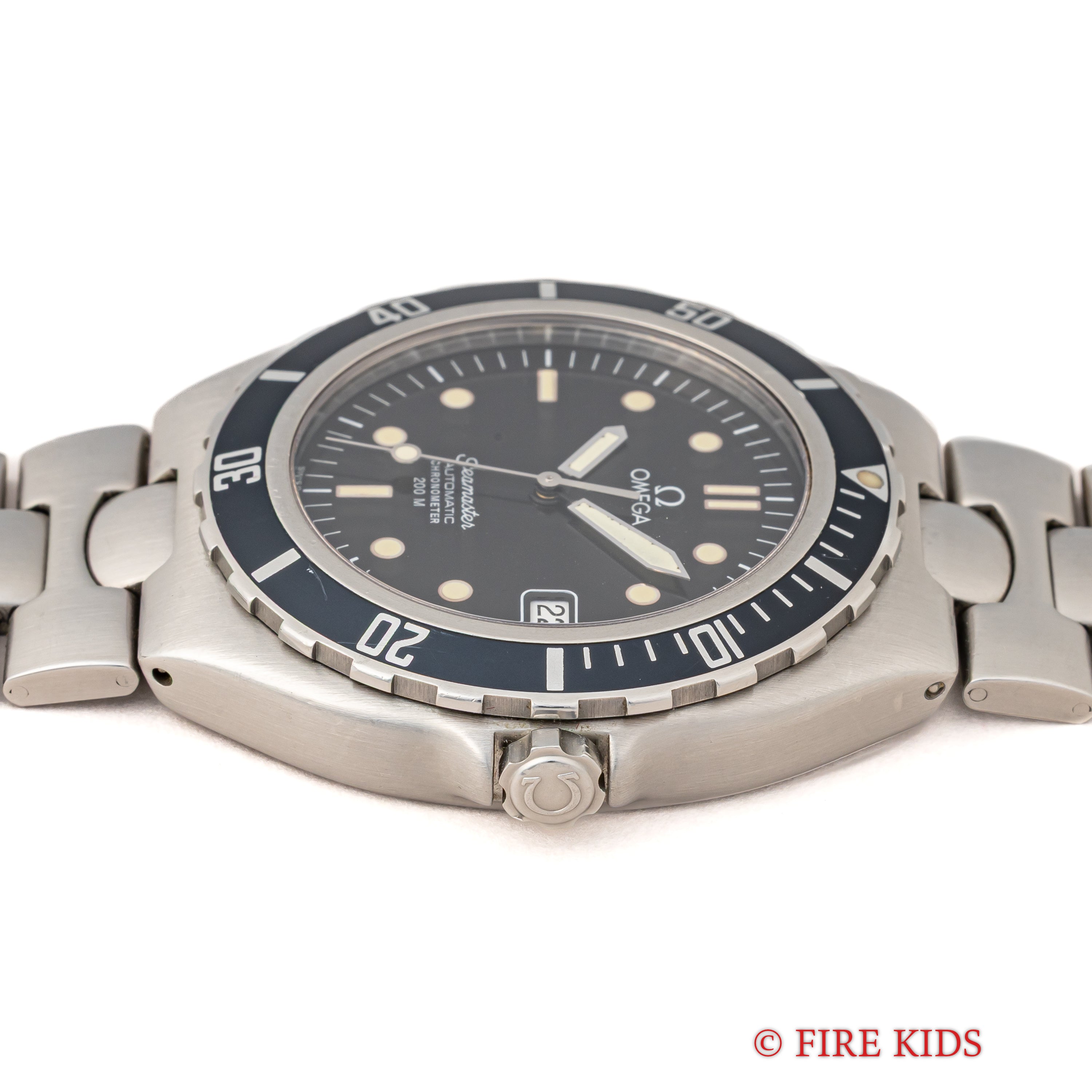 オメガ シーマスター200m プレボンド ラージケース 1988年製 Ref.368.1041 自動巻クロノメーター