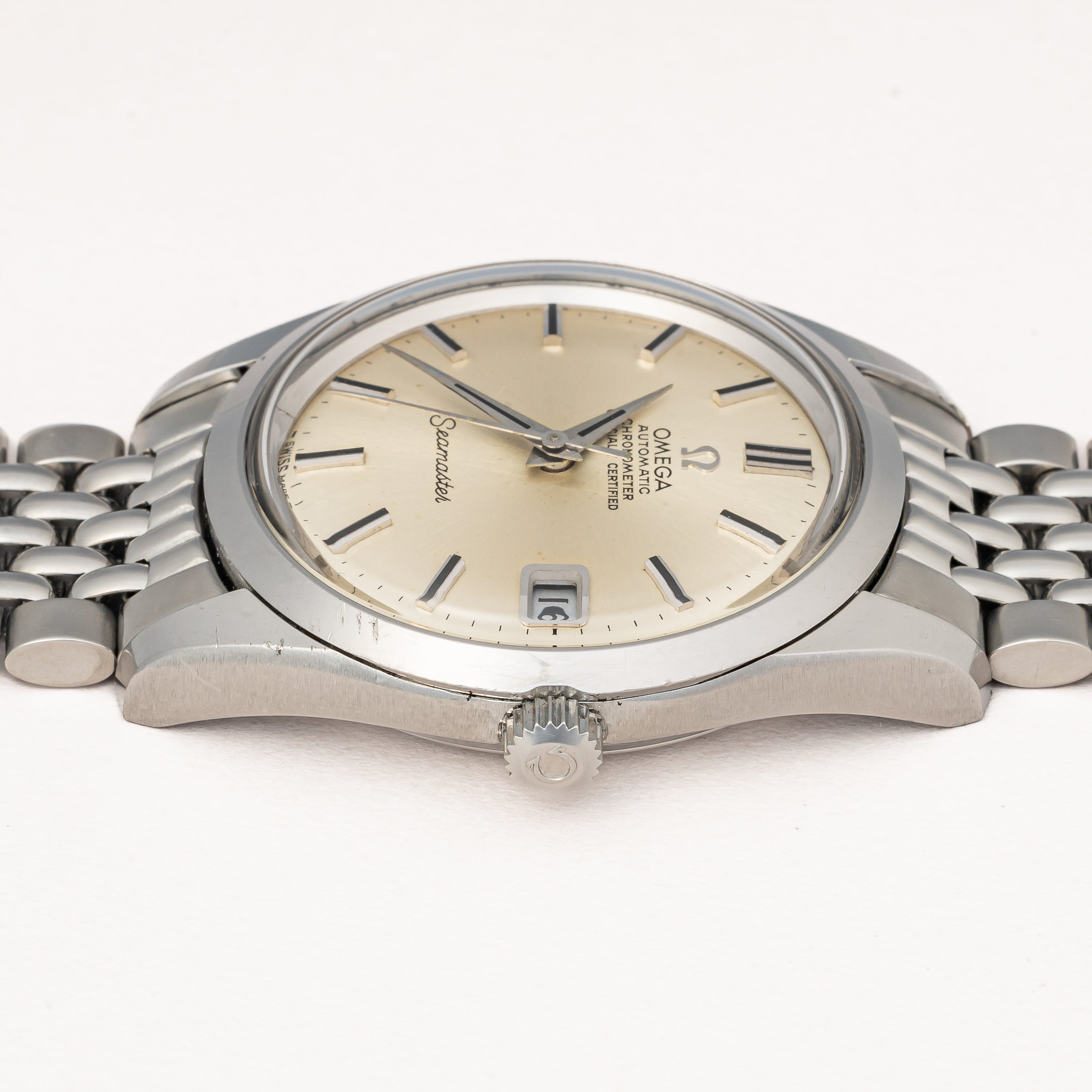 オメガ シーマスター クロノメーター 1971年製 Ref.166.010 純正ブレス付き 自動巻