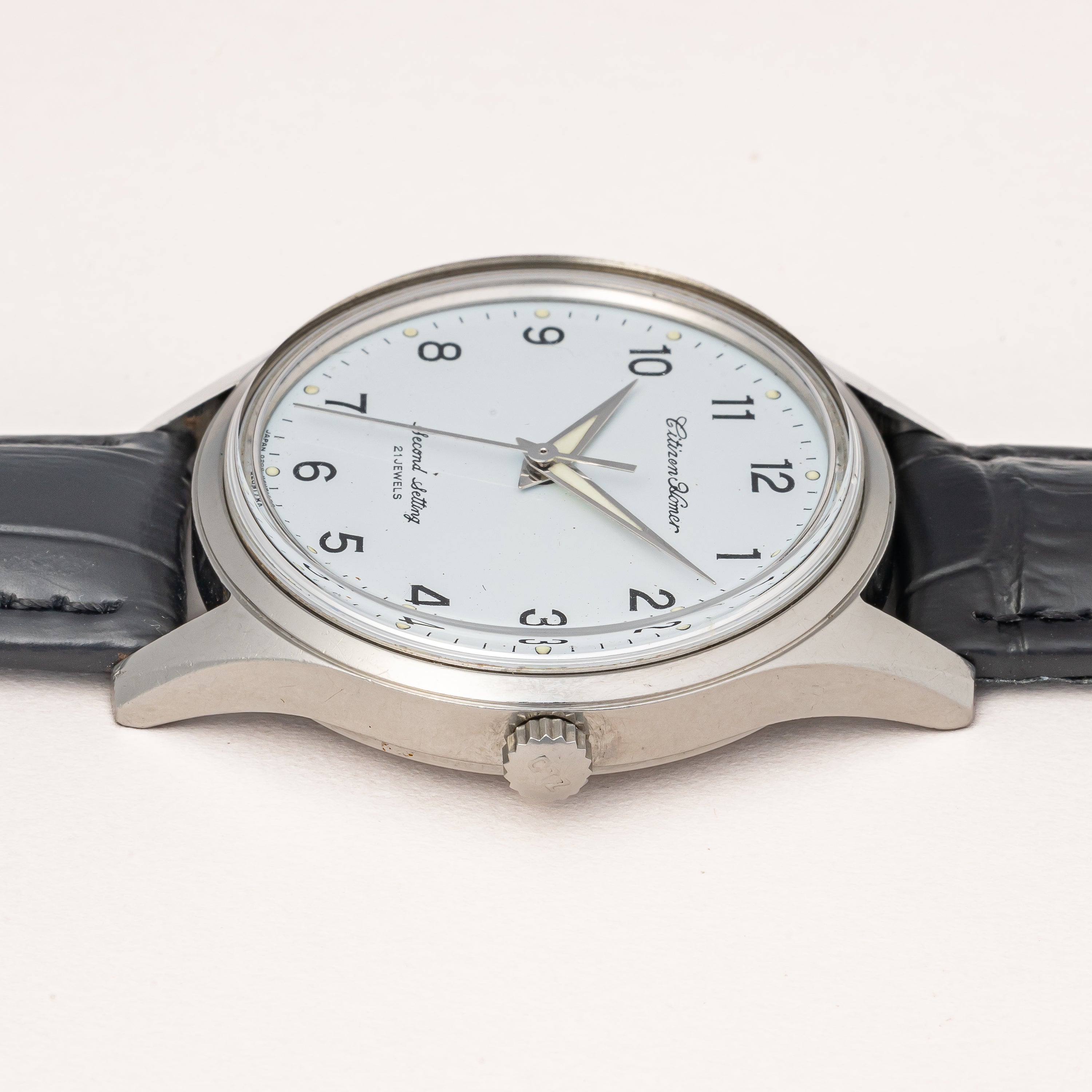 シチズン ホーマー 国鉄 1978年製 門鉄 鉄道時計 手巻き 秒針規制装置