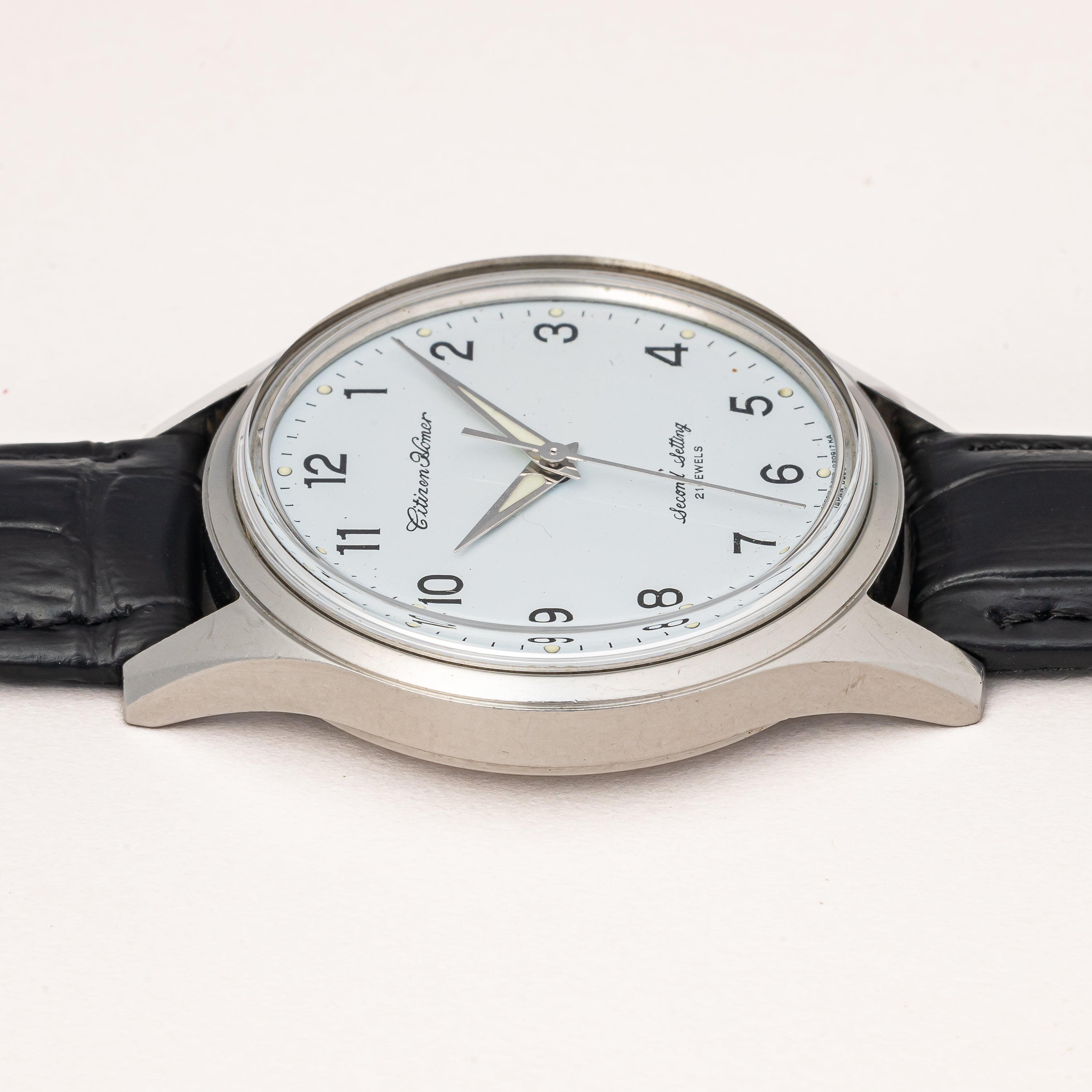 シチズン ホーマー 国鉄 1978年製 門鉄 鉄道時計 手巻き 秒針規制装置