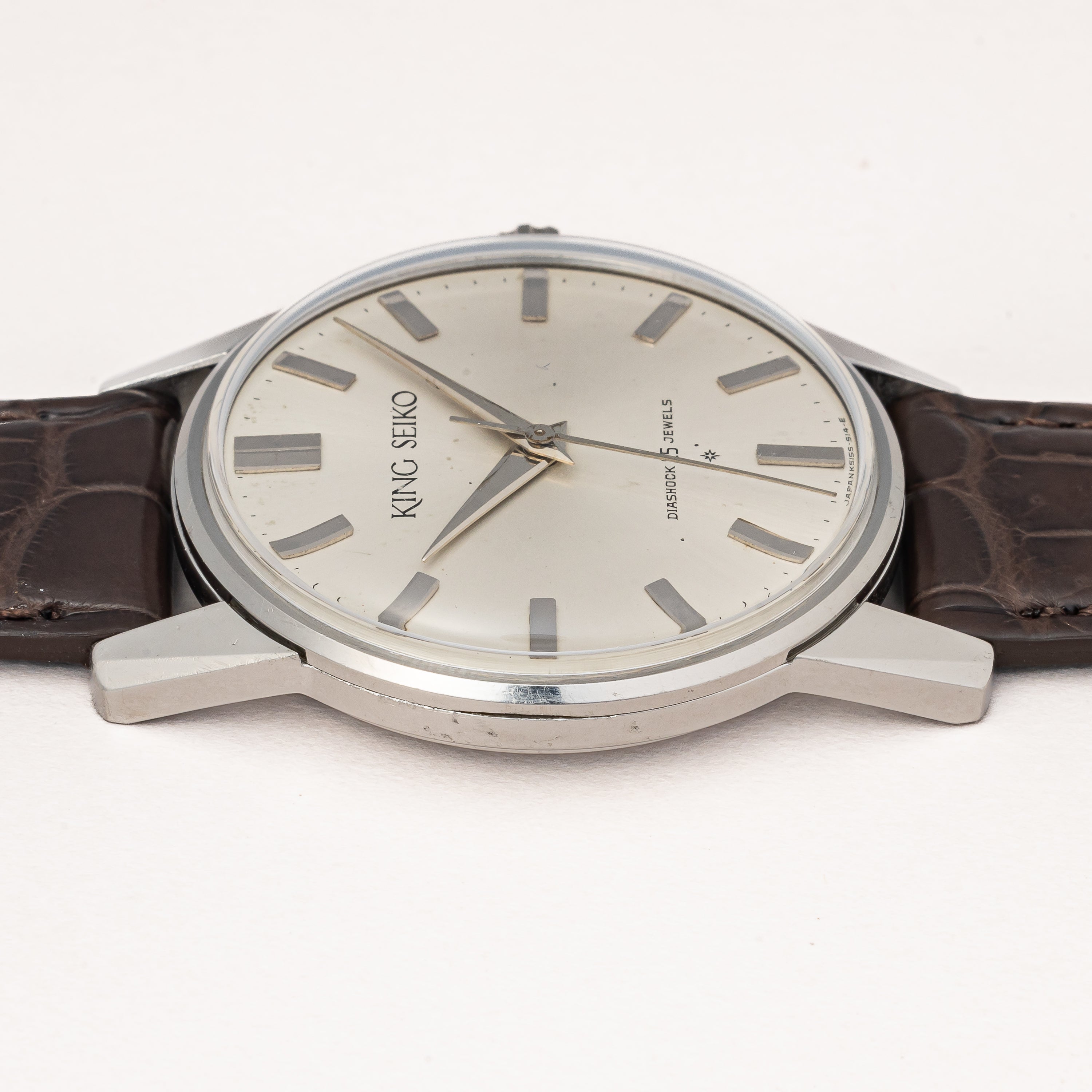 キングセイコー ファーストモデル SDダイヤル 1963年製 Ref.15034KS ステンレスケース 手巻き