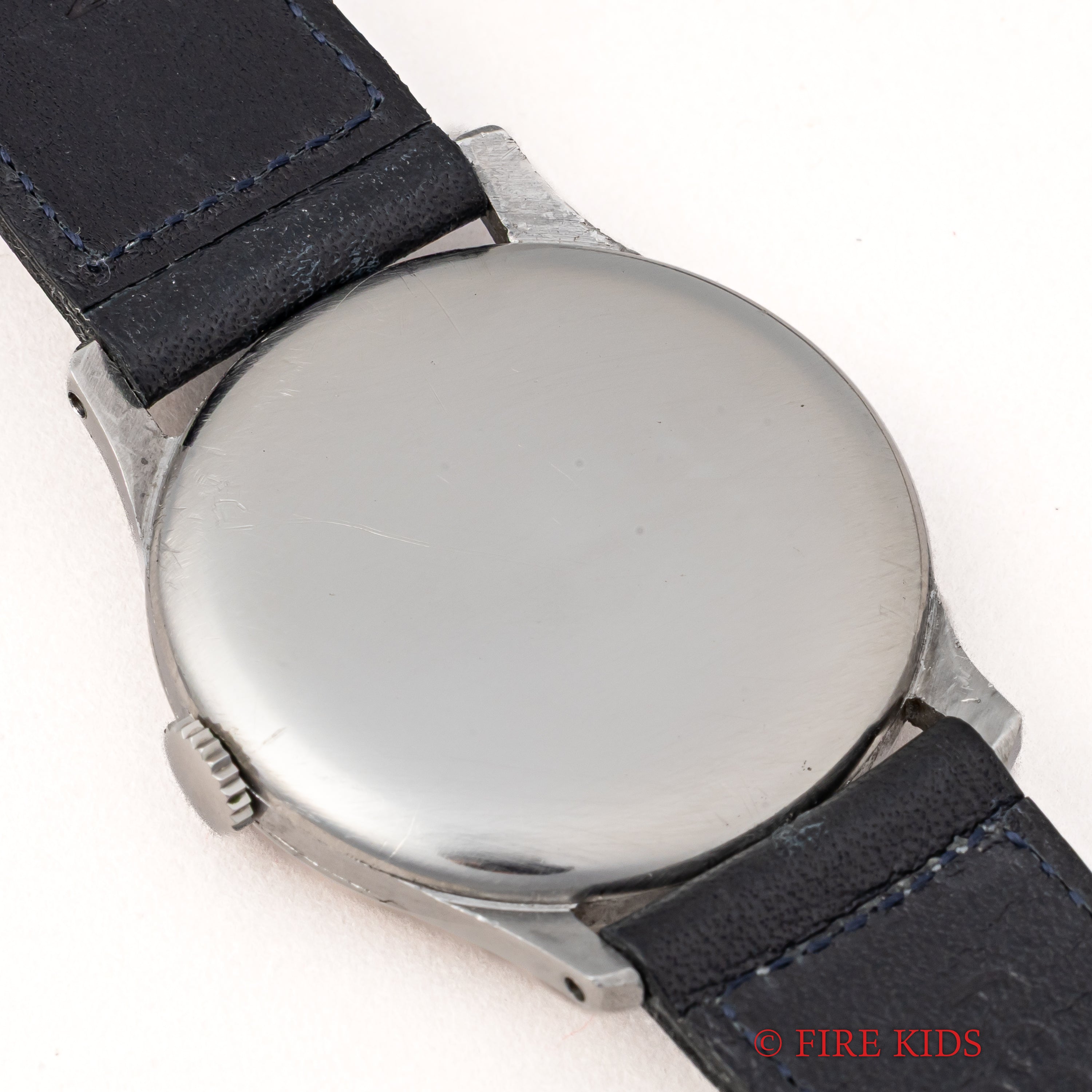 ロンジン ラウンドケース 手巻き スモールセコンド 1940年代 ピンクアラビアダイヤル