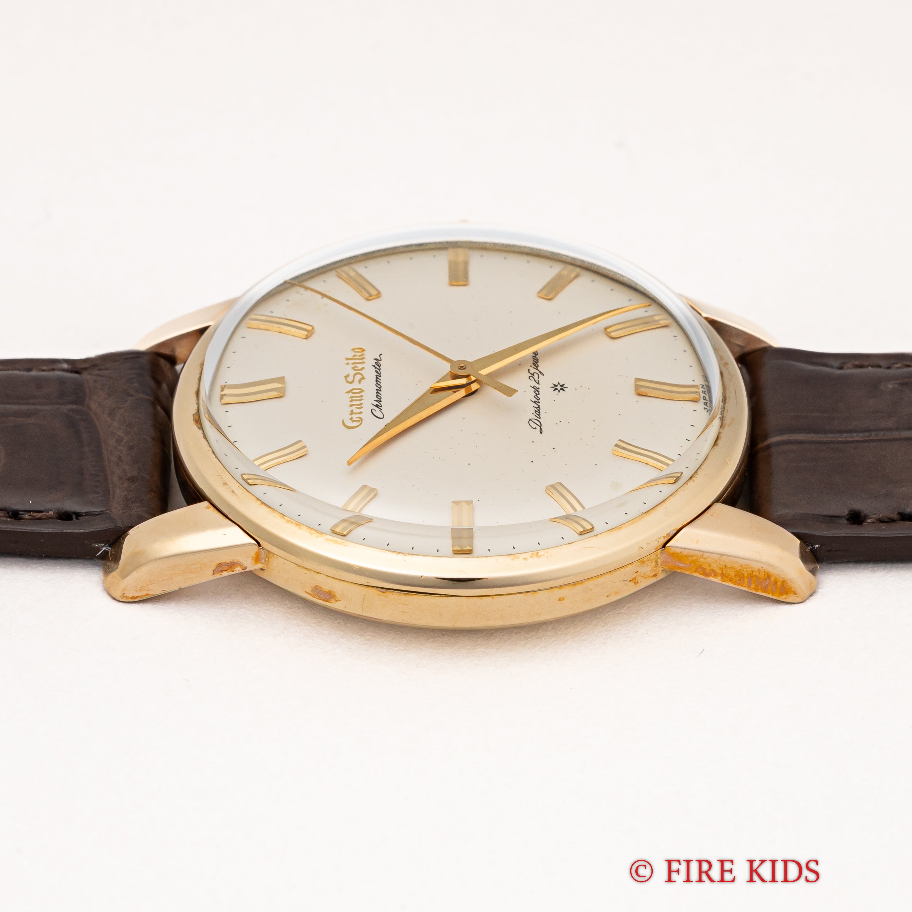 グランドセイコー ファーストモデル 1962年製 Ref.J14070E GS アップライトダイヤル メーカー修理明細