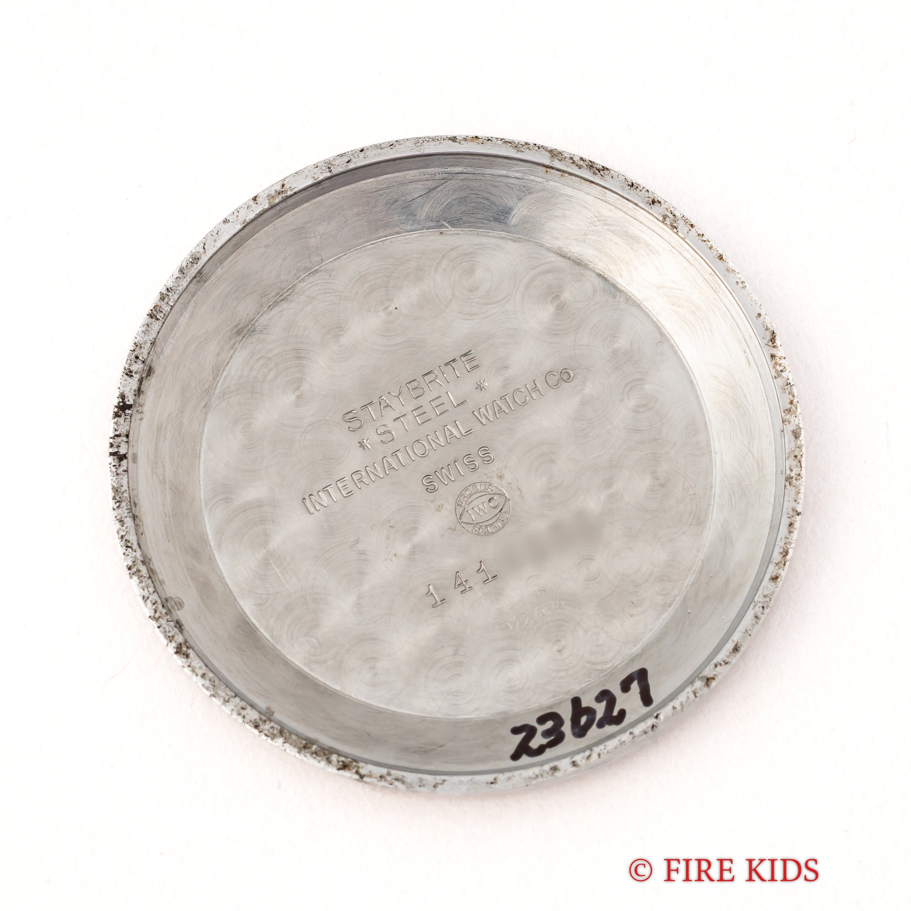 IWC ラウンドケース 1957年製 手巻き Cal.89 砲弾インデックス ビックケース