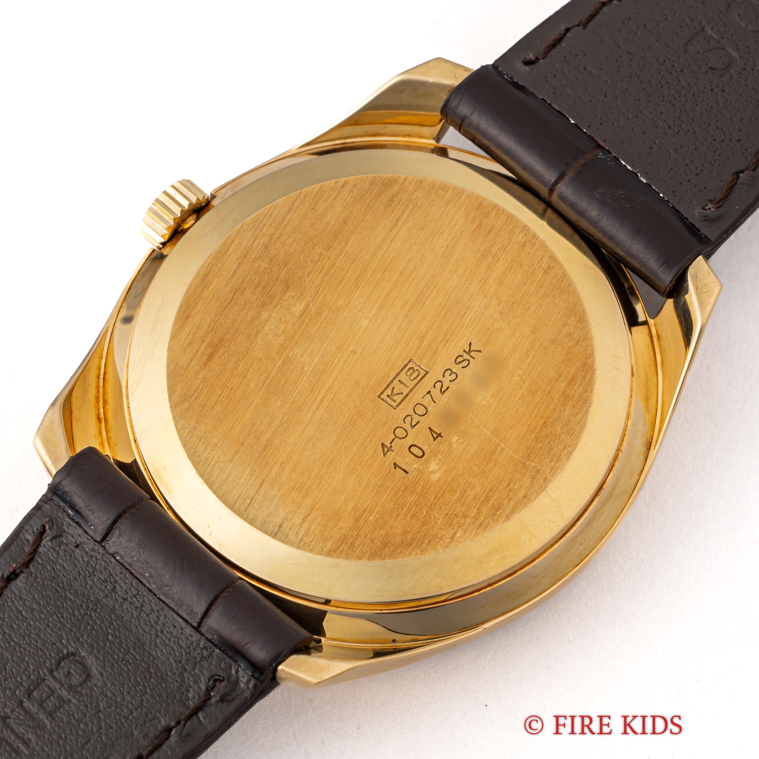 シチズン 18金無垢クロノメーター 1971年製 手巻 Cal.0920 18KYG