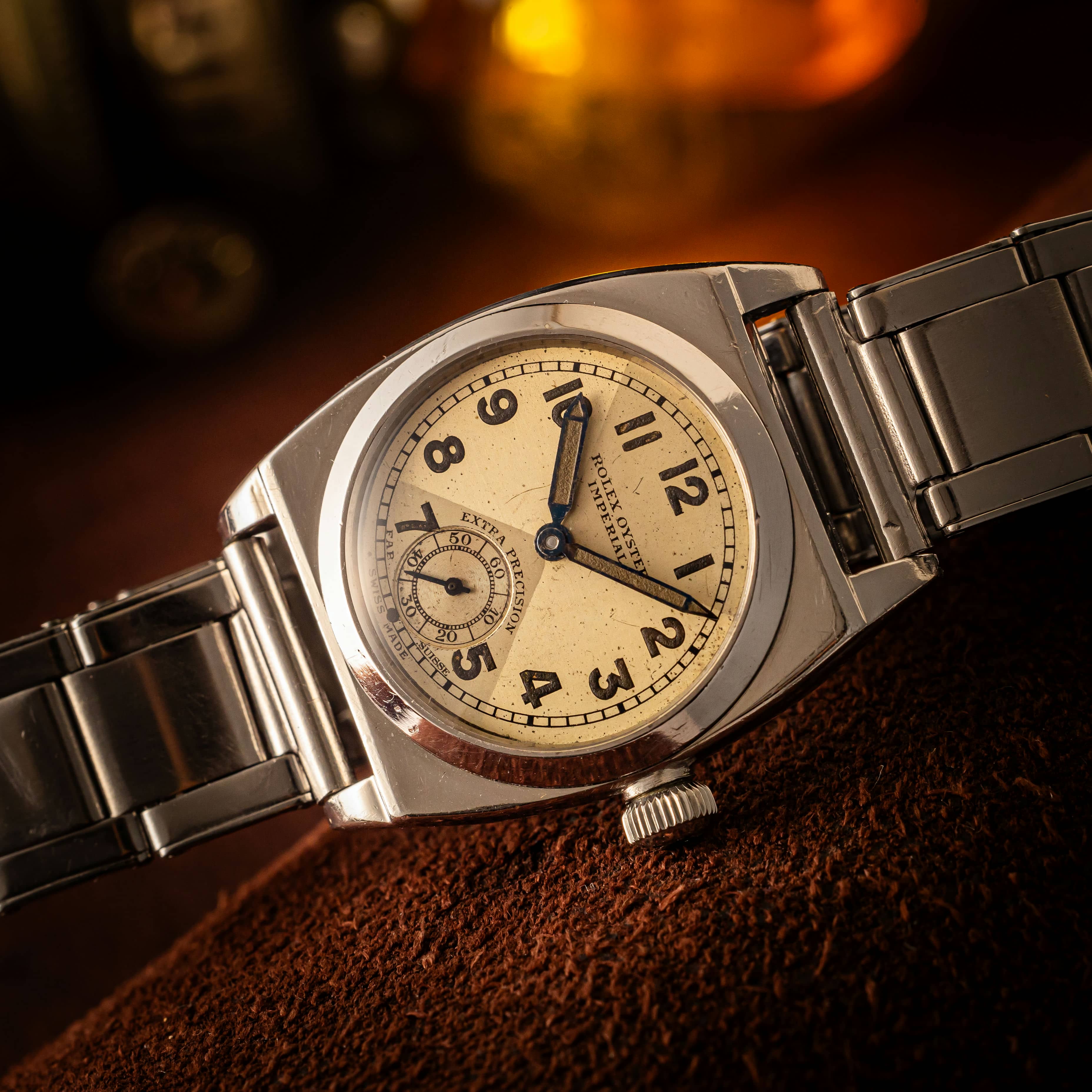 ロレックス オイスター バイセロイ 1940年製 Ref.3116 クリスクロス