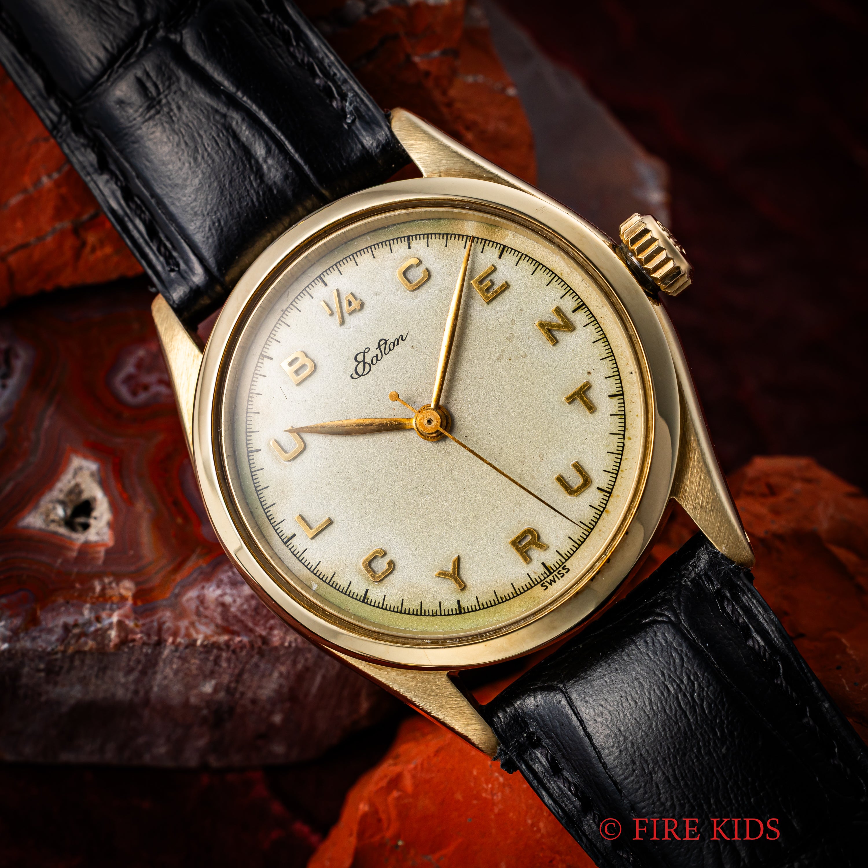 XXXXXX　30点 ロレックス 14金無垢クォーターセンチュリー 1953年製 イートン25周年