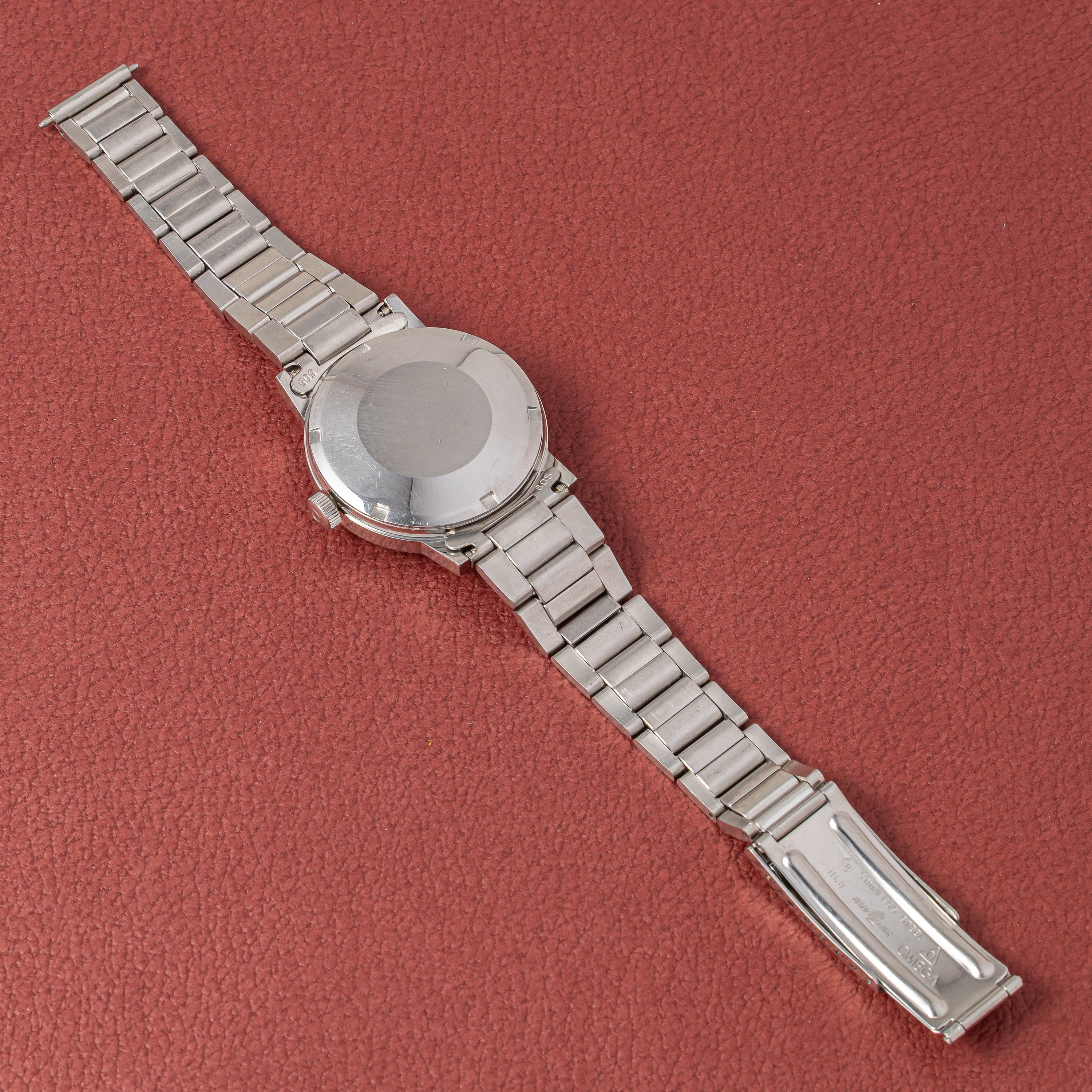 オメガ ジュネーブ 1972年製 Ref.166098 シルバーダイヤル ブレス付き