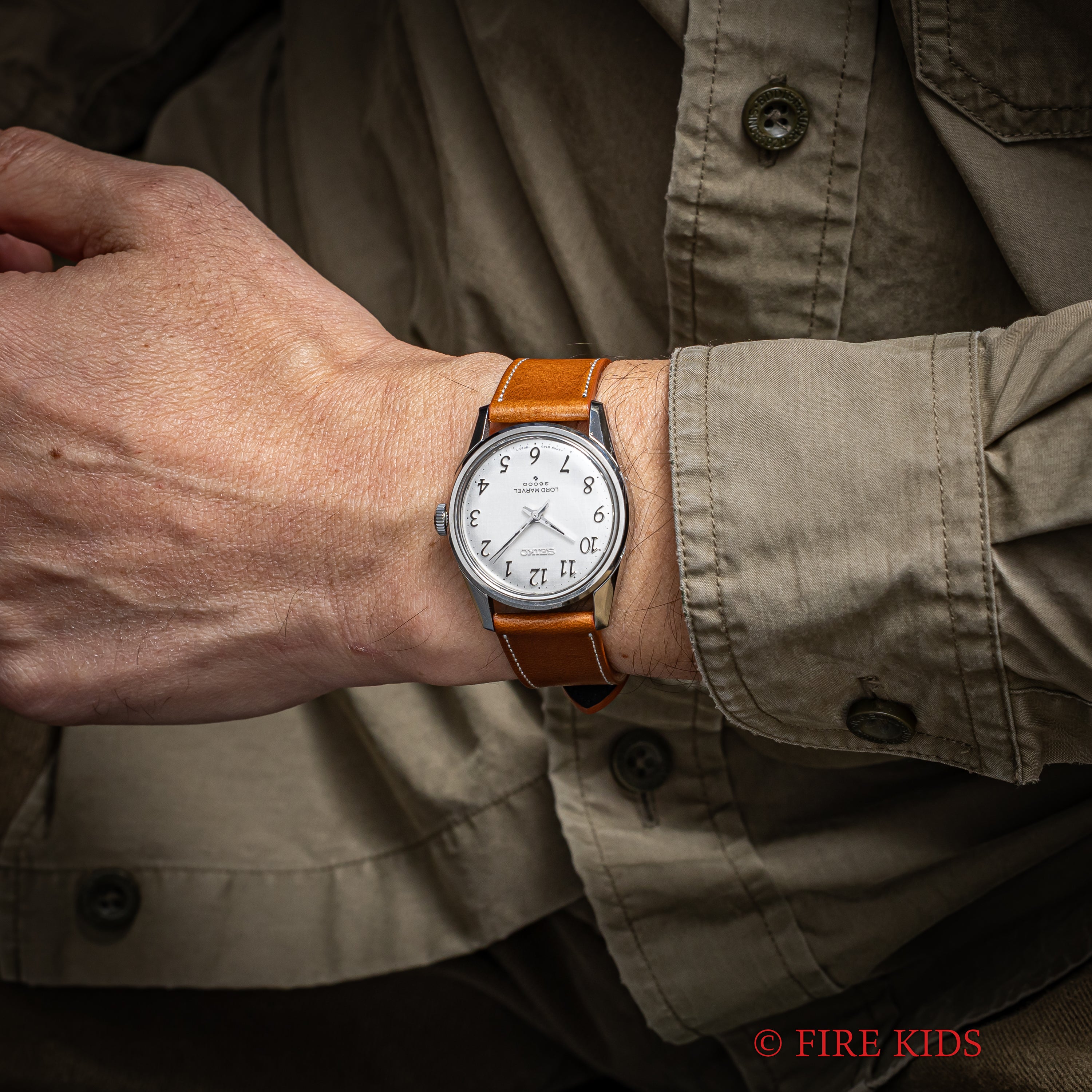 セイコー ロードマーベル 36000 1976年製 Ref.5740-8000 アラビアダイヤル 10振動手巻