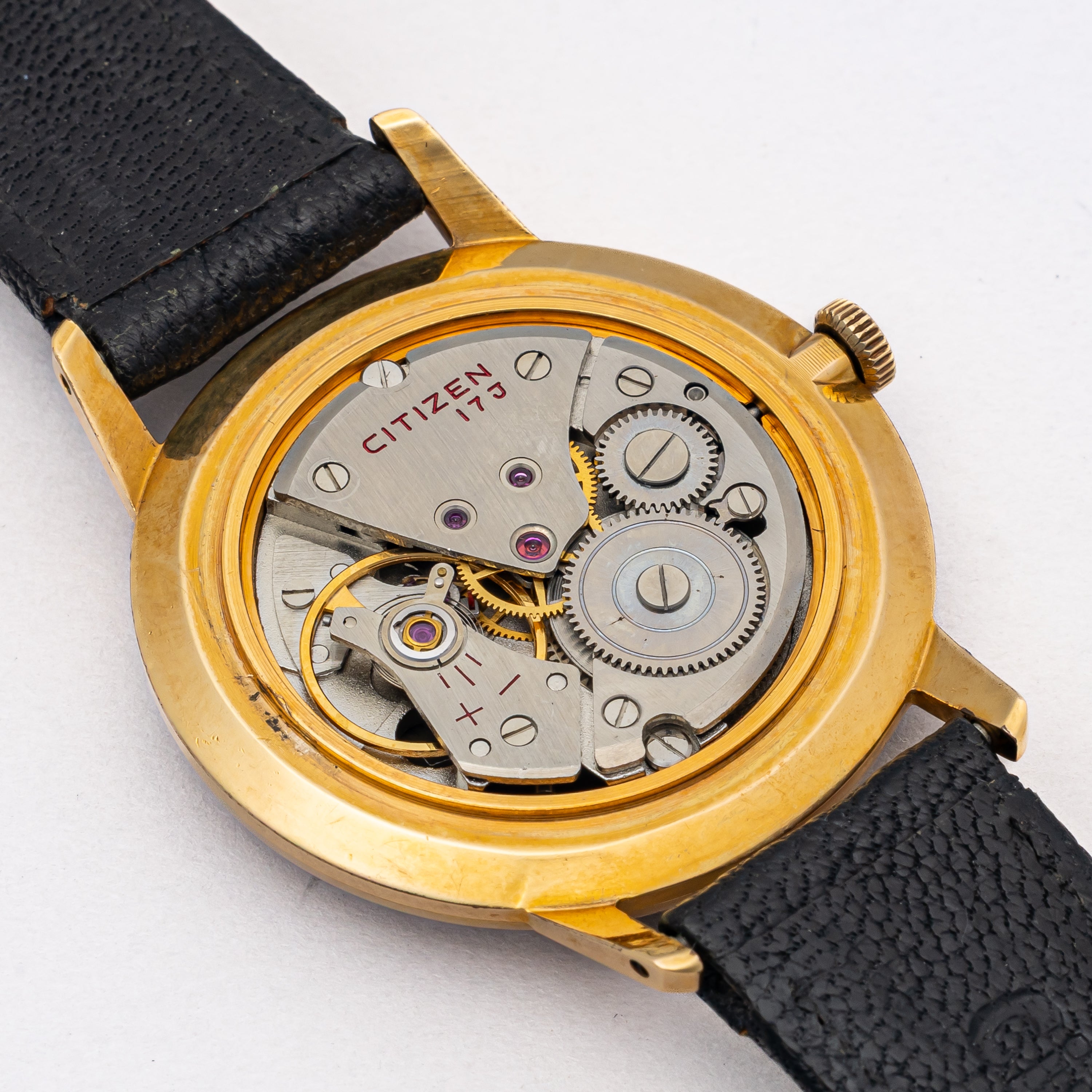 シチズン 1962年製 ホーマー ブラックダイヤル ピストル サボテン 手巻き 美品