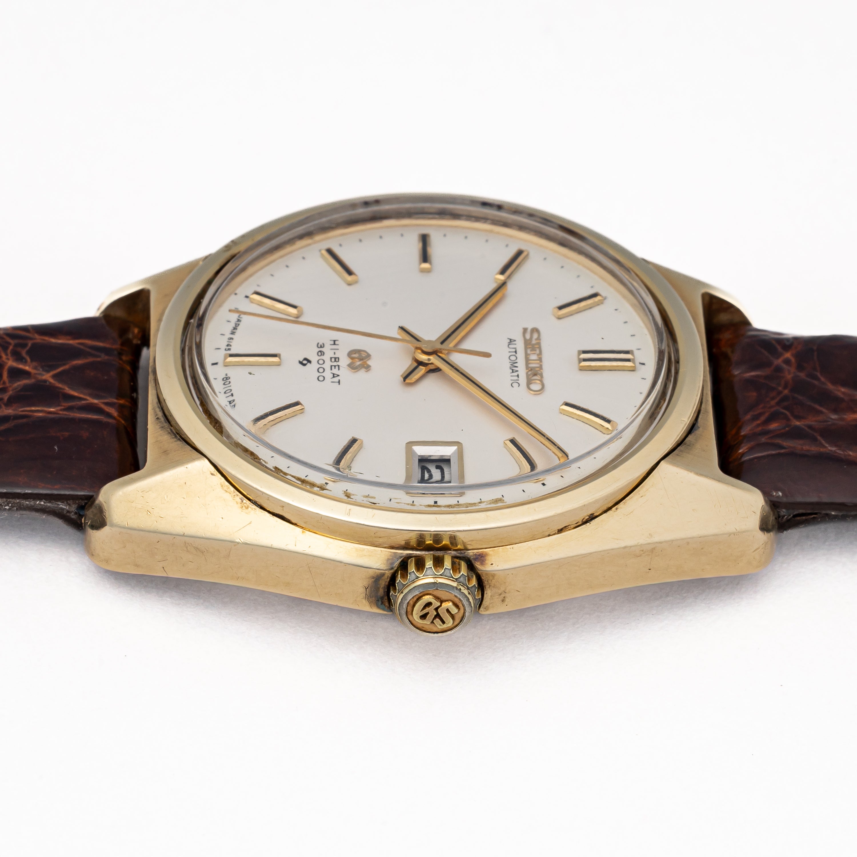 グランドセイコー 1969年製 Ref.6145-8000 CAPゴールドケース 10振動自動巻き 36000 61GS